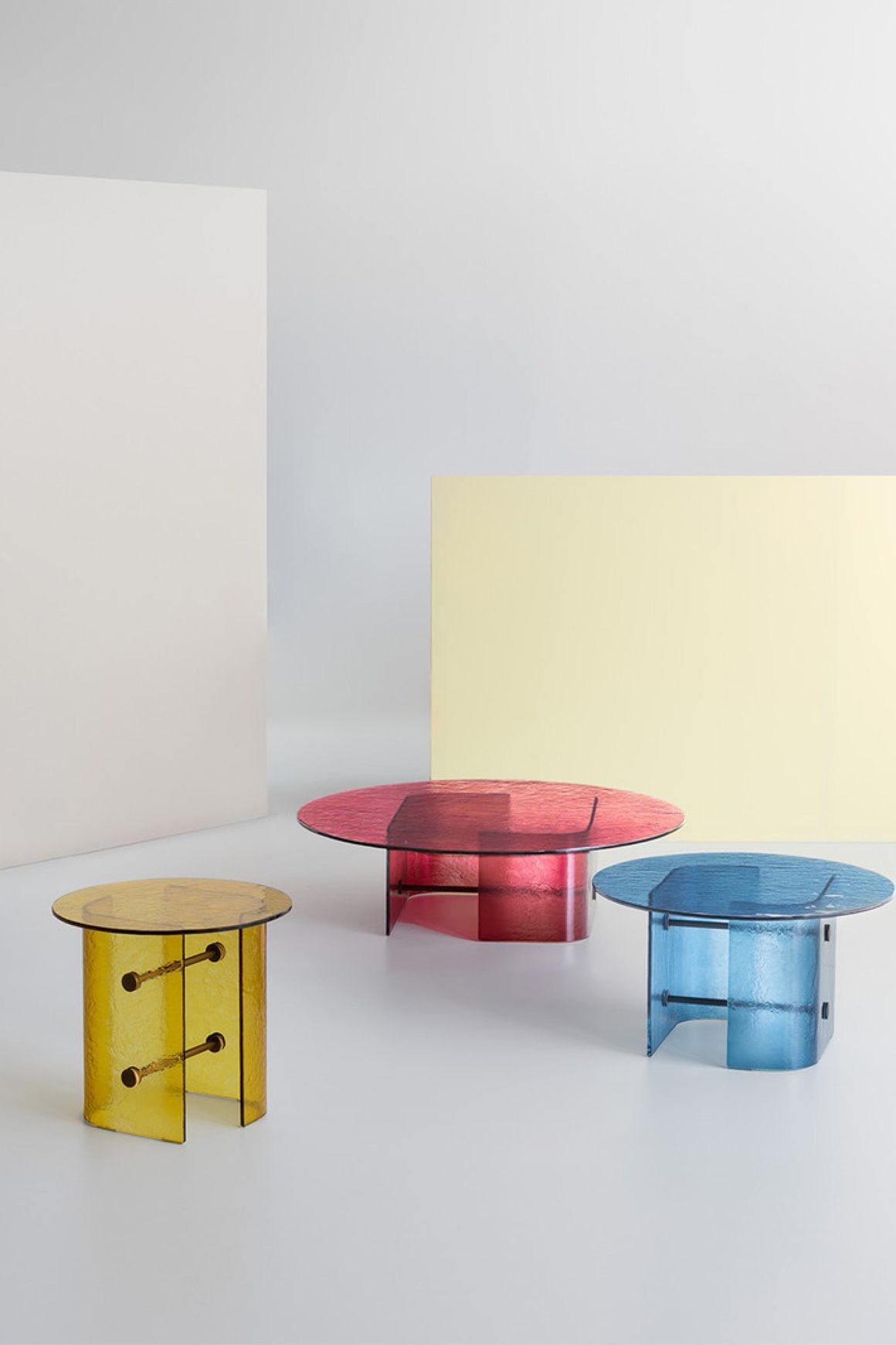 Double L Glaze Coffee Tables