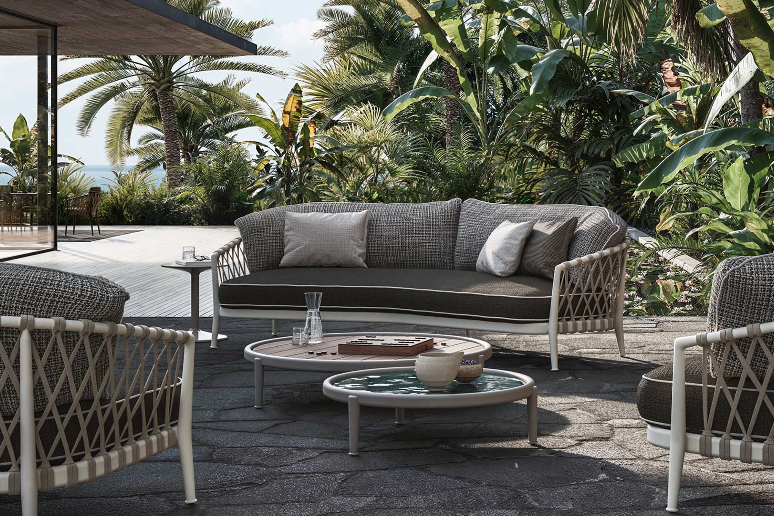 B&B Italia Outdoor Erica '25 Curved Sofa