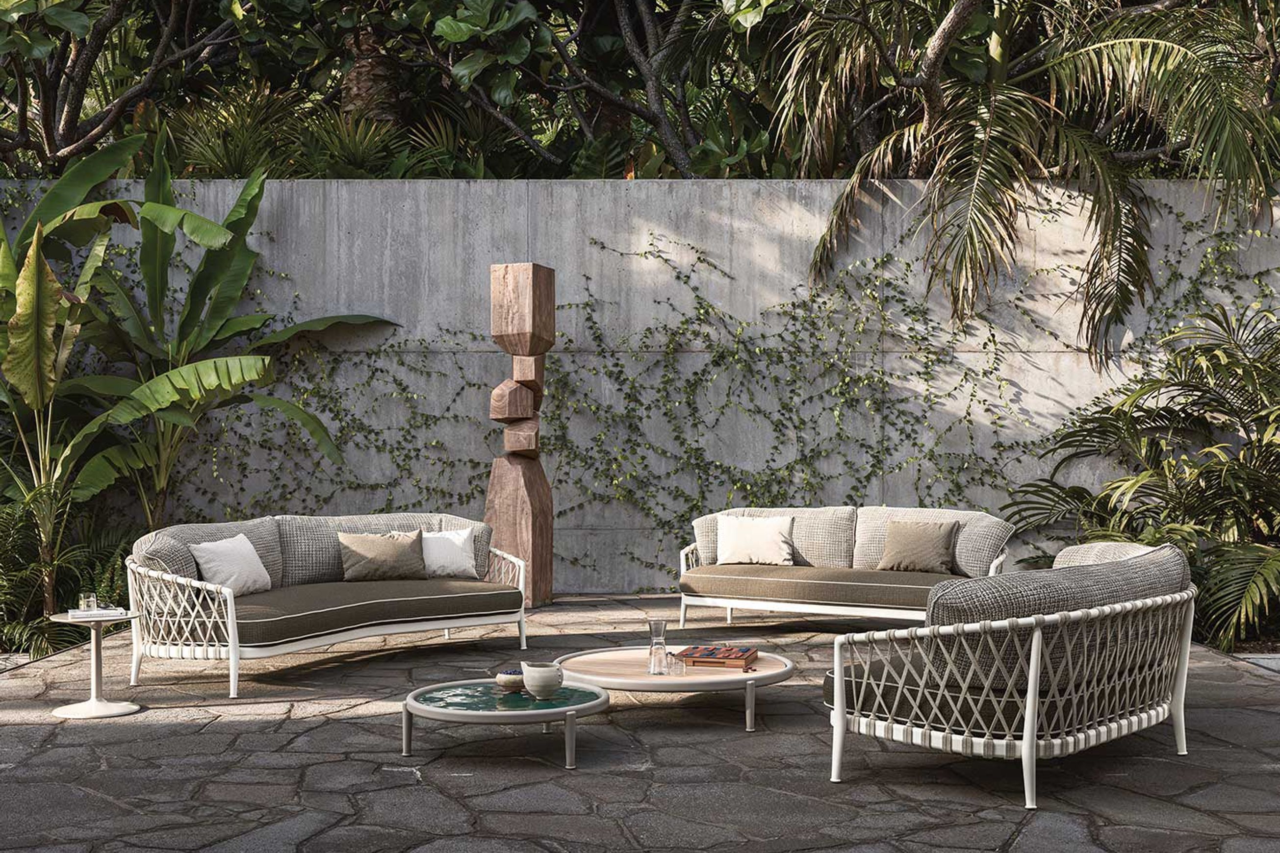 B&B Italia Outdoor Erica '25 Curved Sofa