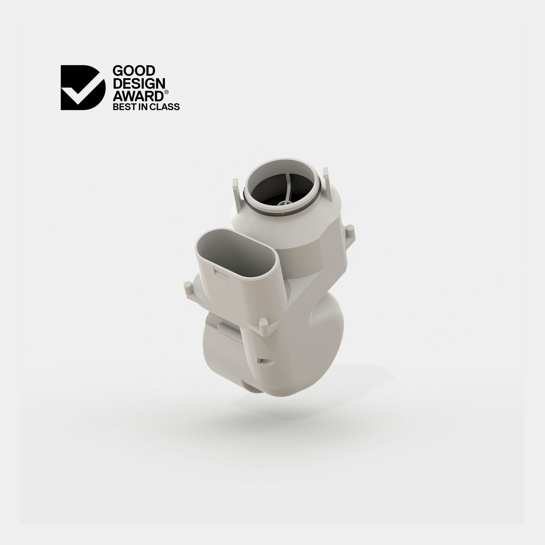 Odourless by Expella with Geberit Sigma 8 In-wall Cistern for Floor Mount Pans