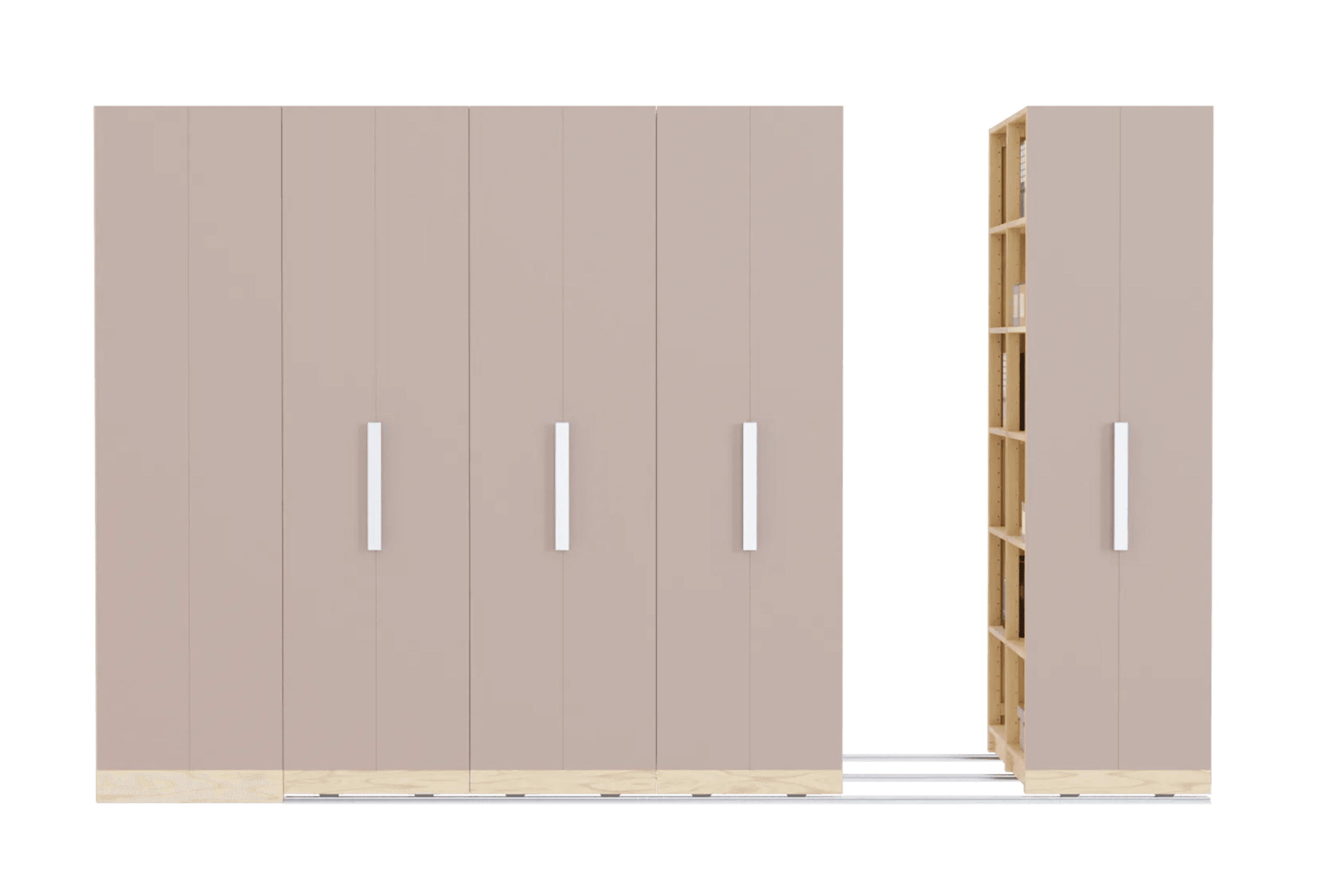 Manual Mobile Shelving by Lundia