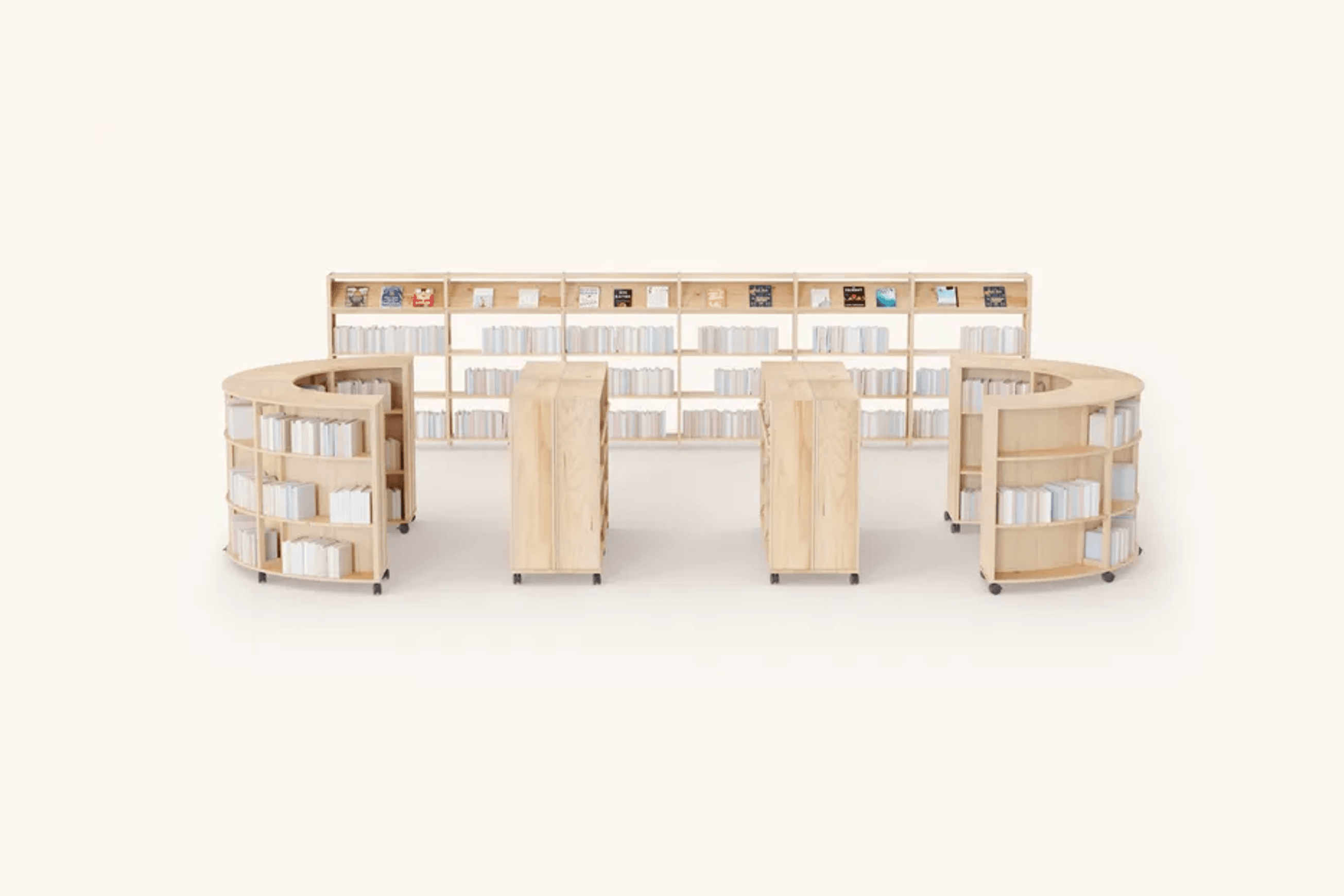 Library Shelving by Lundia