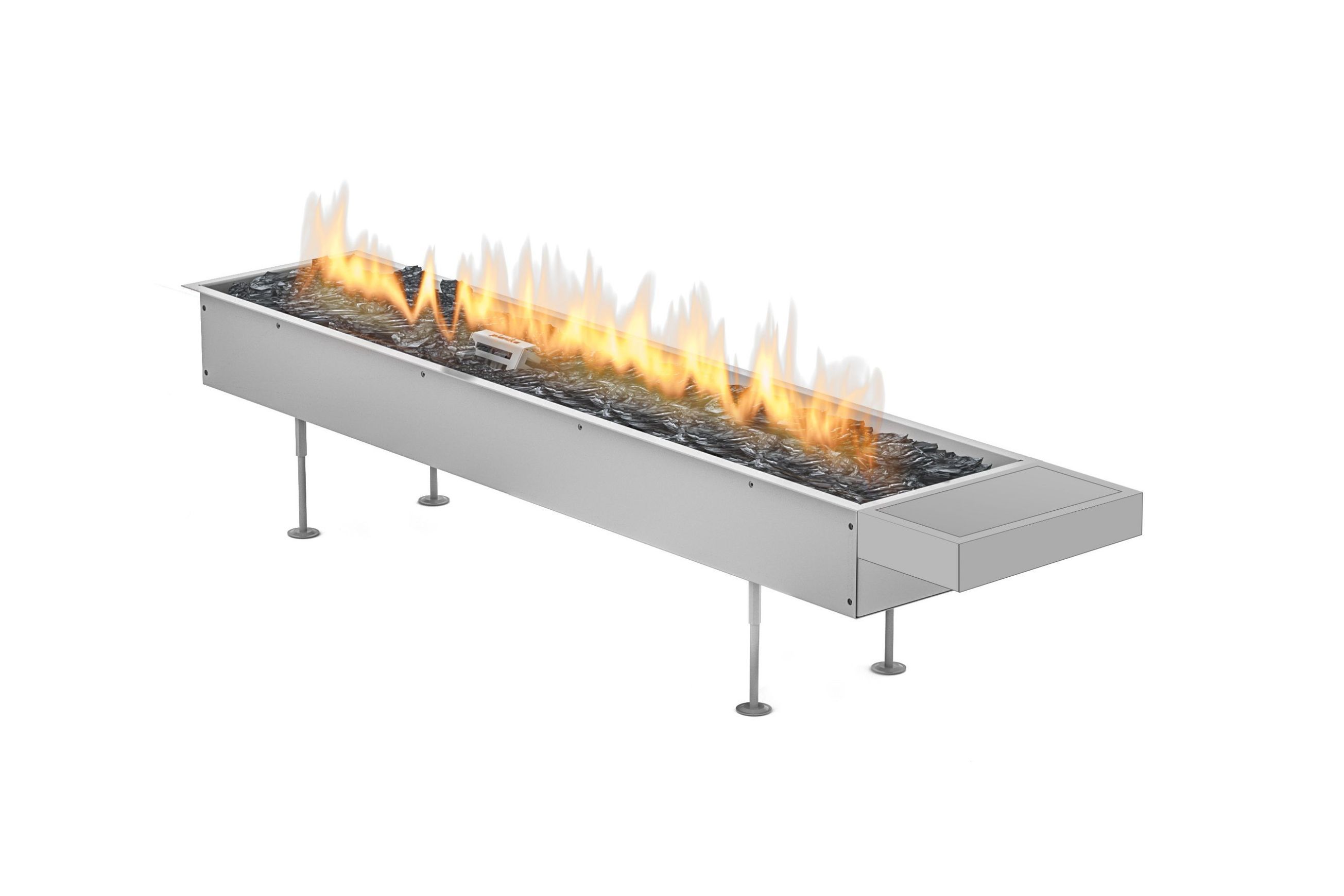 Planika Galio Insert Manual Rectangle Gas Pit Fire