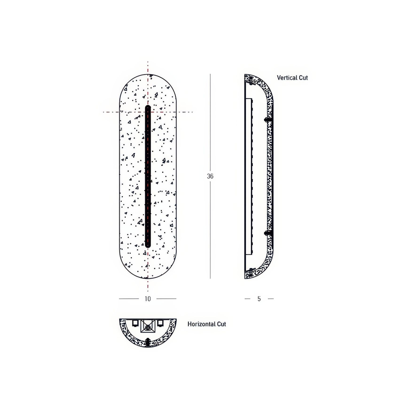 Zeus Curve Wall Light