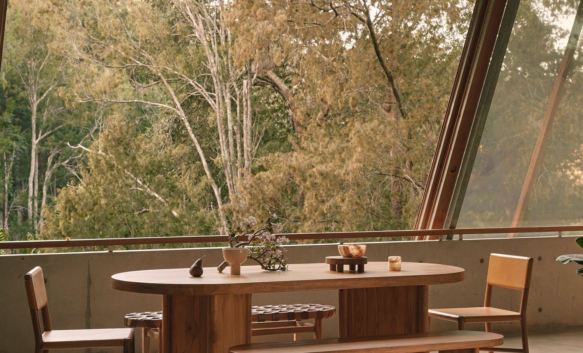 Otto Rounded End Dining Table