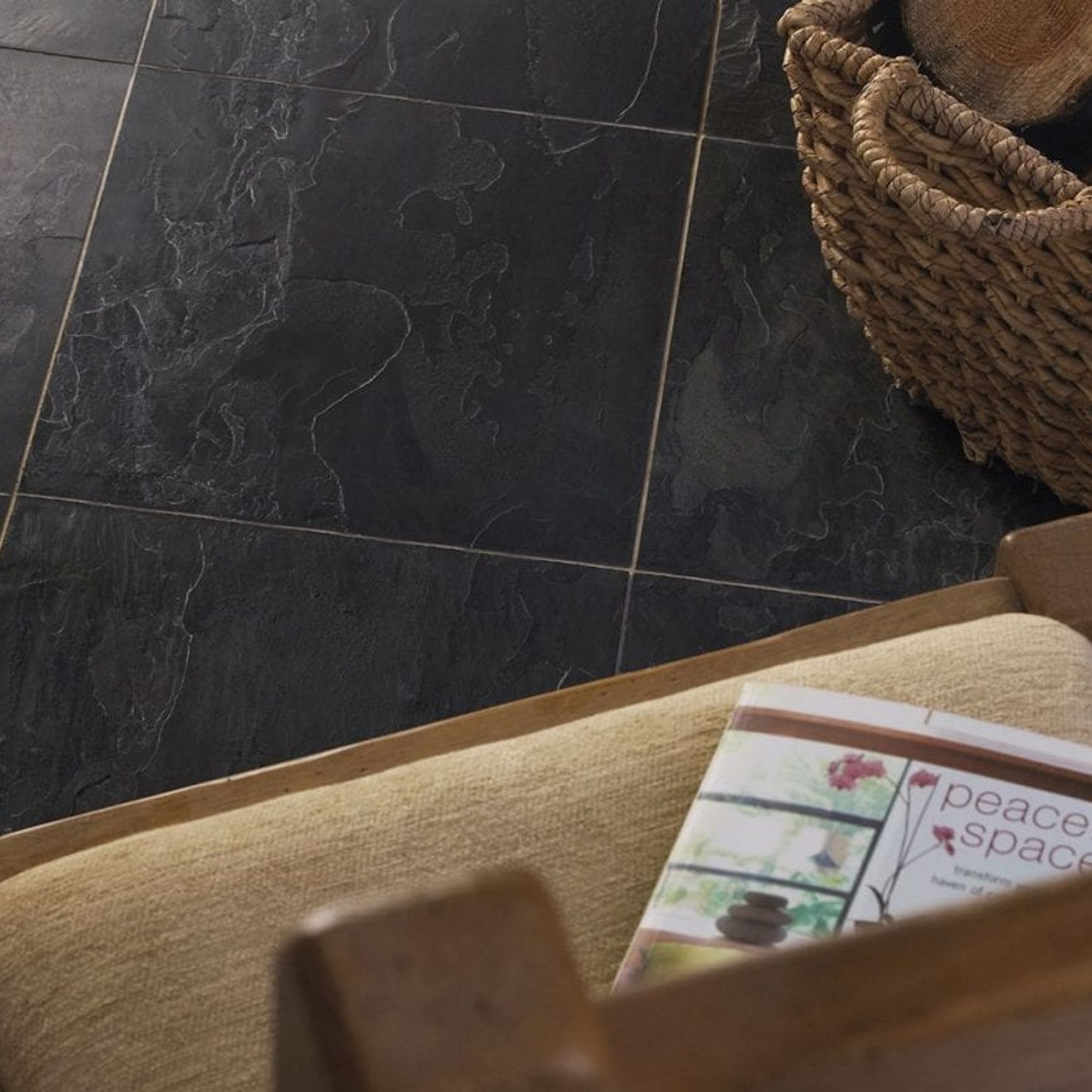 Indian Black Slate Tiles
