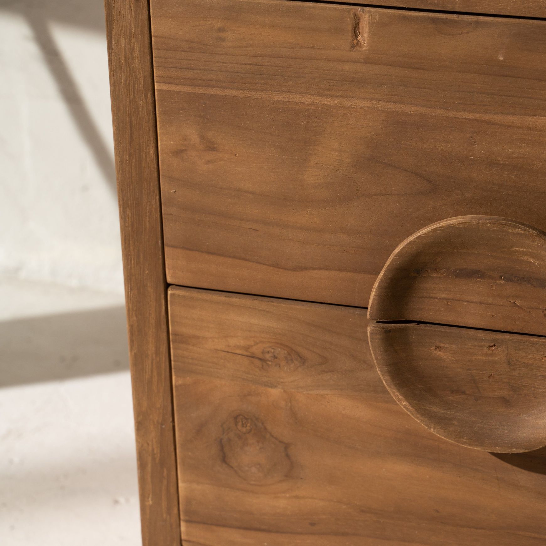 Jayna Teak Bedside Table