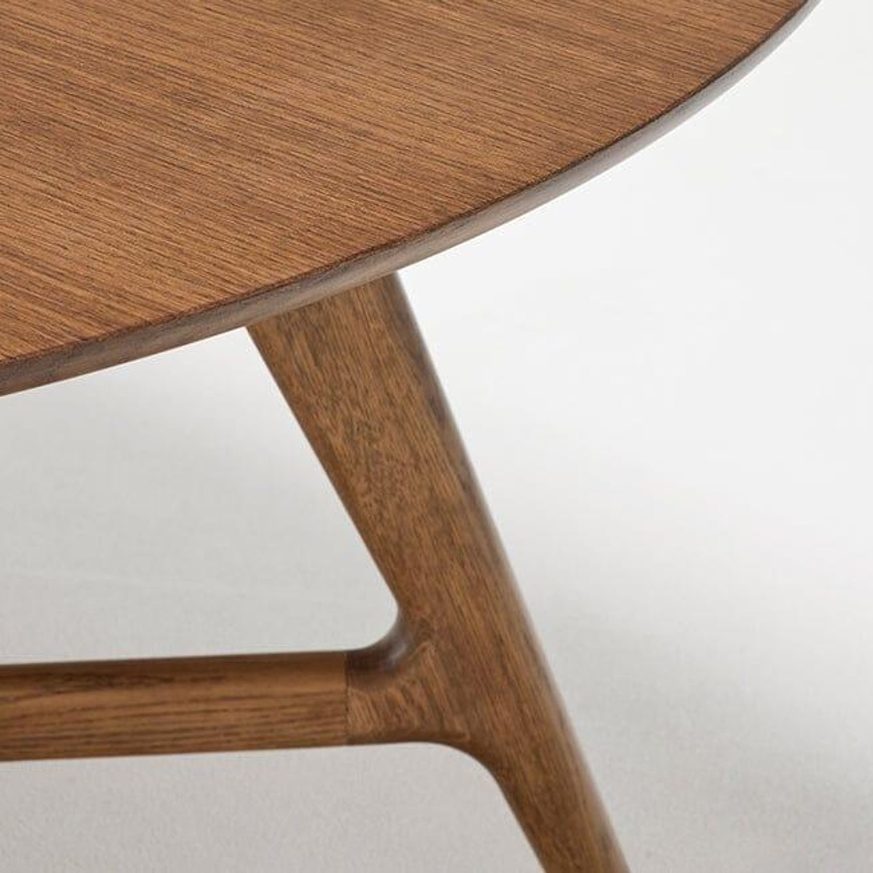 Johanna Elliptical Timber Table