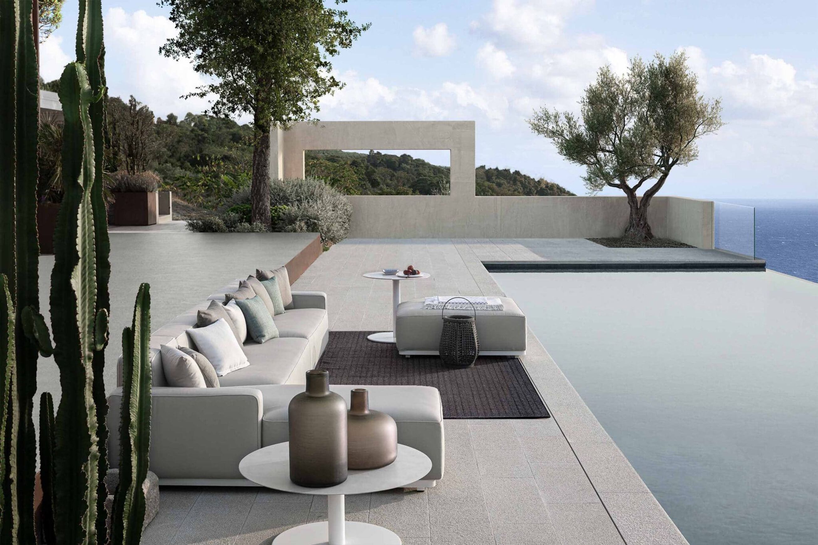 Laguna Outdoor 3 Seater Sofa by Atmosphera