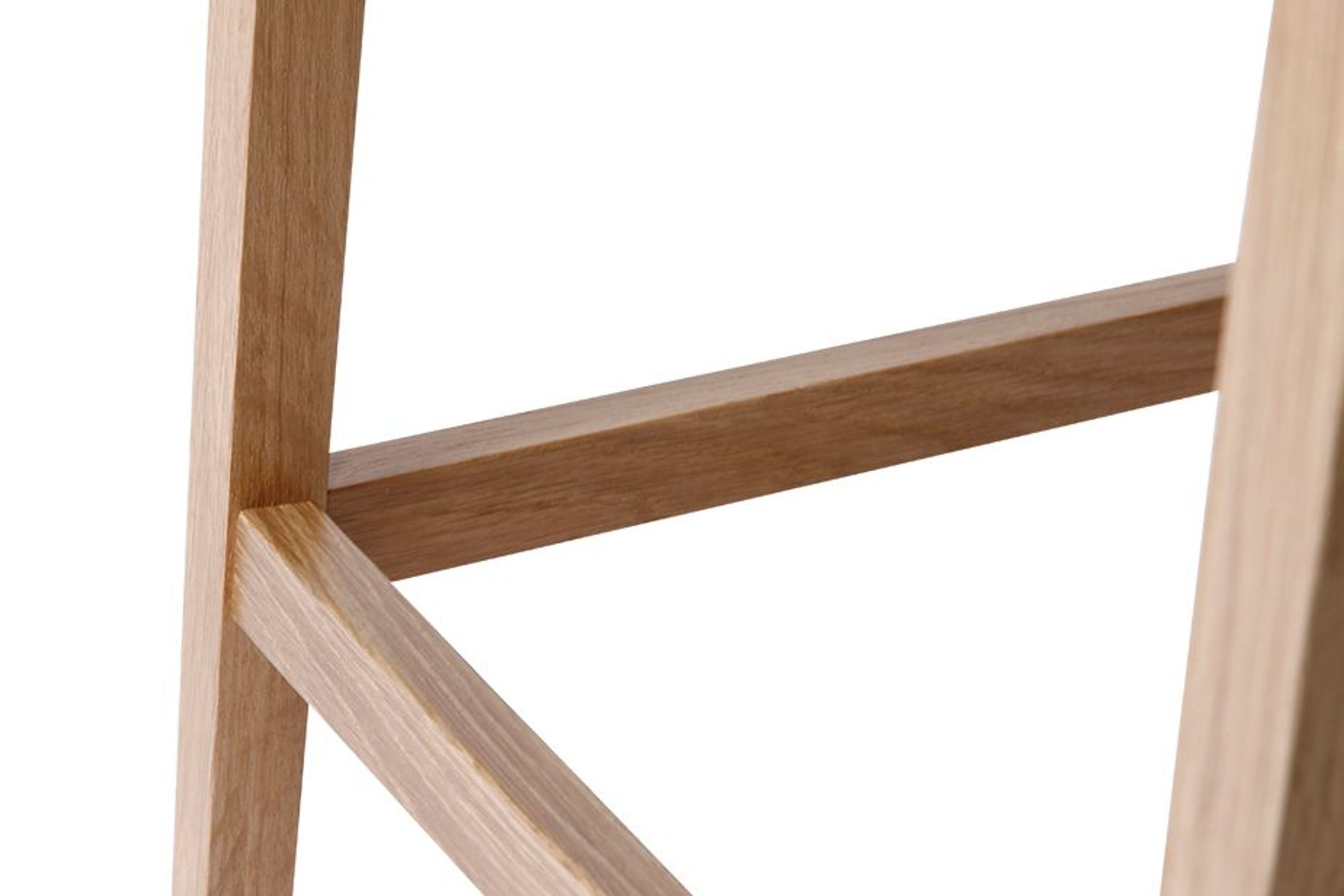 Stockholm Kitchen Stool - Natural Oak - by TON