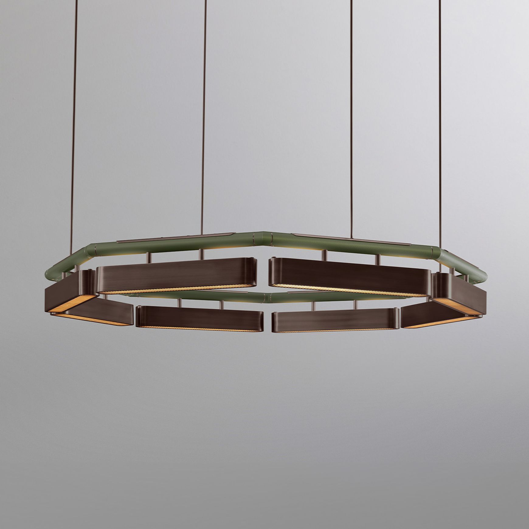 Colt Octagon Chandelier