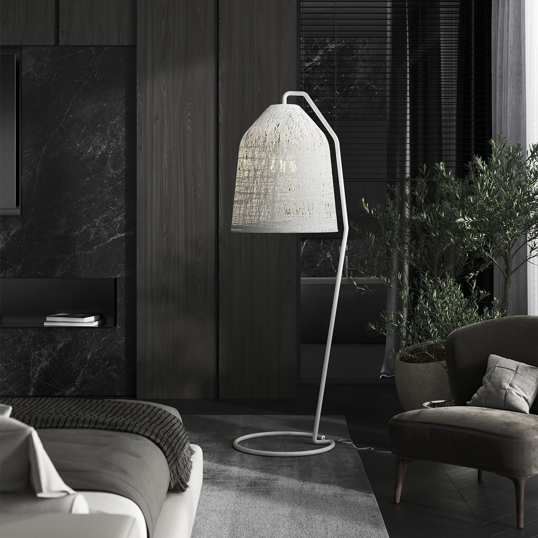 Black Out Floor Lamp