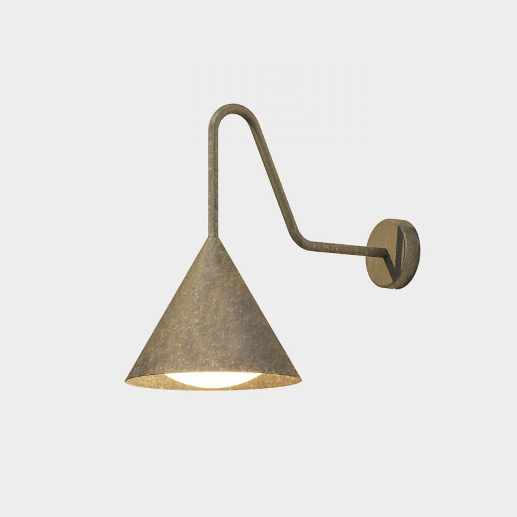 Cone Outdoor Wall Light