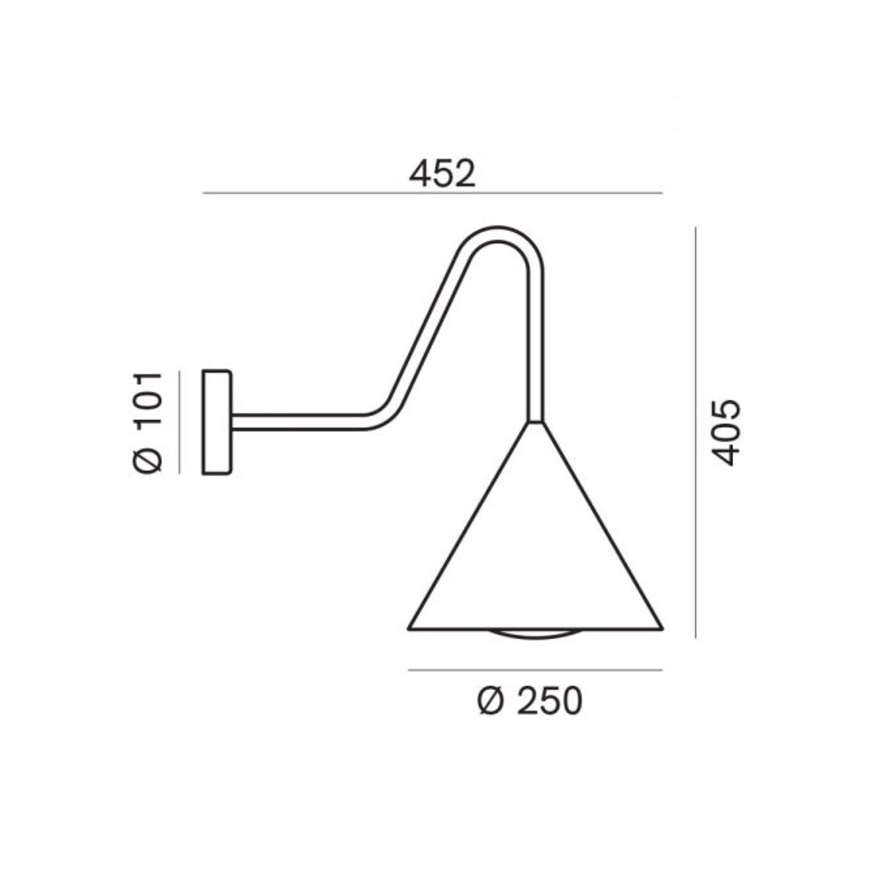 Cone Outdoor Wall Light