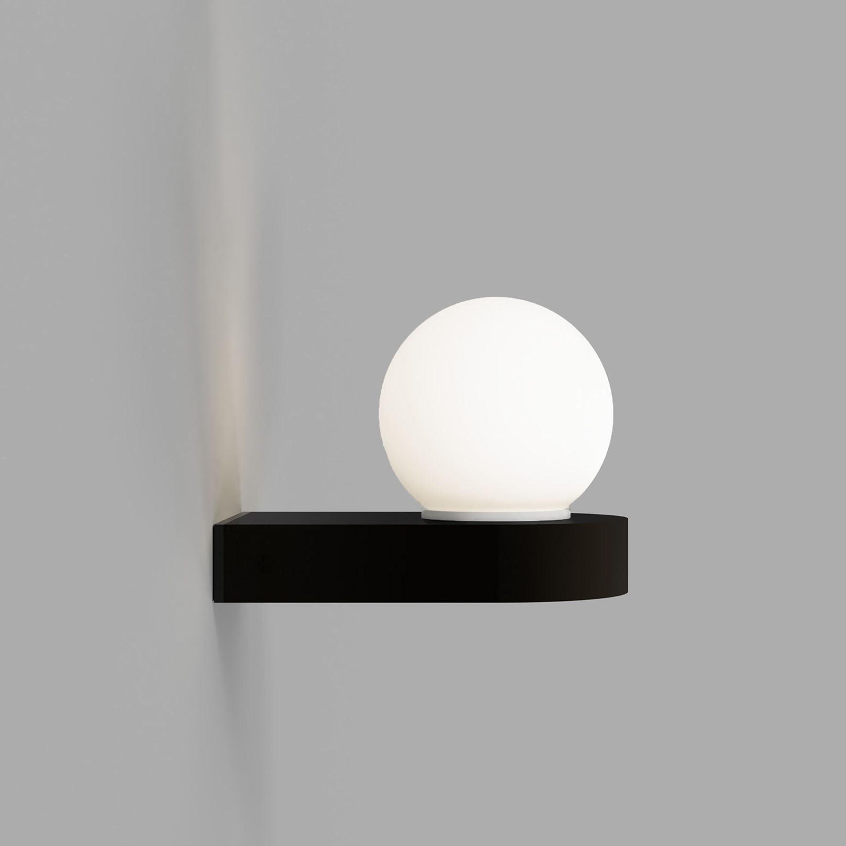 Orb Ledge Wall Light