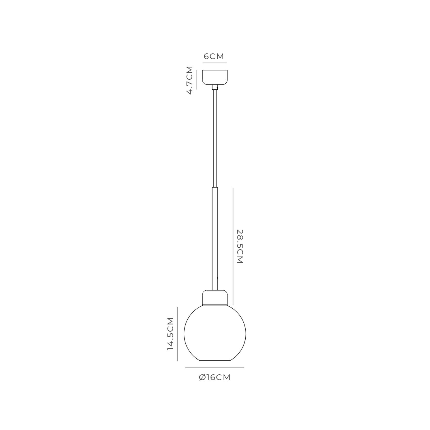 Parlour Lite Sphere Pendant Light