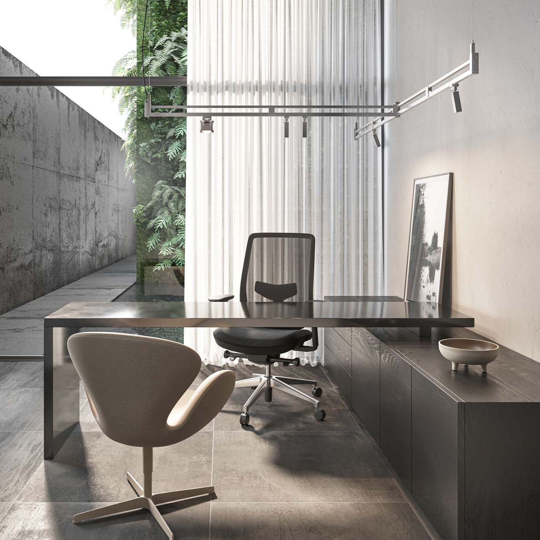 Airtek One Rectangle Pendant Light
