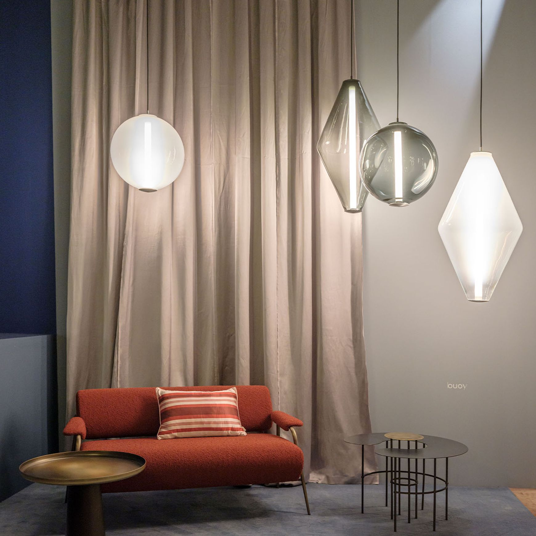 Buoy Double Cone Pendant Light