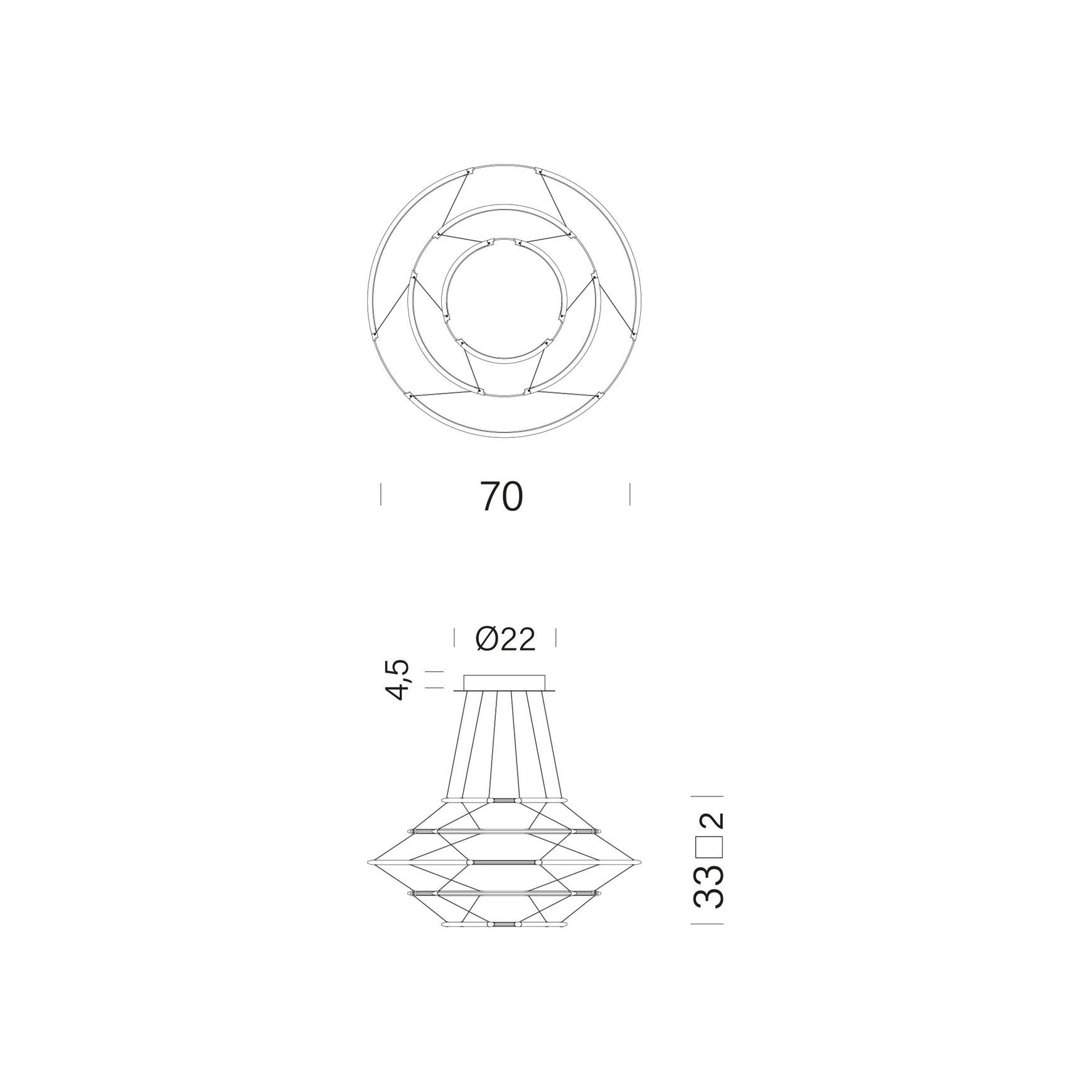 Drop 5 Pendant Light