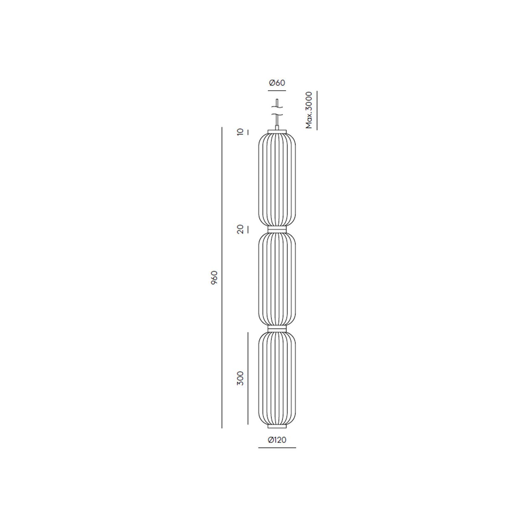 Elma 3lt Pendant Light