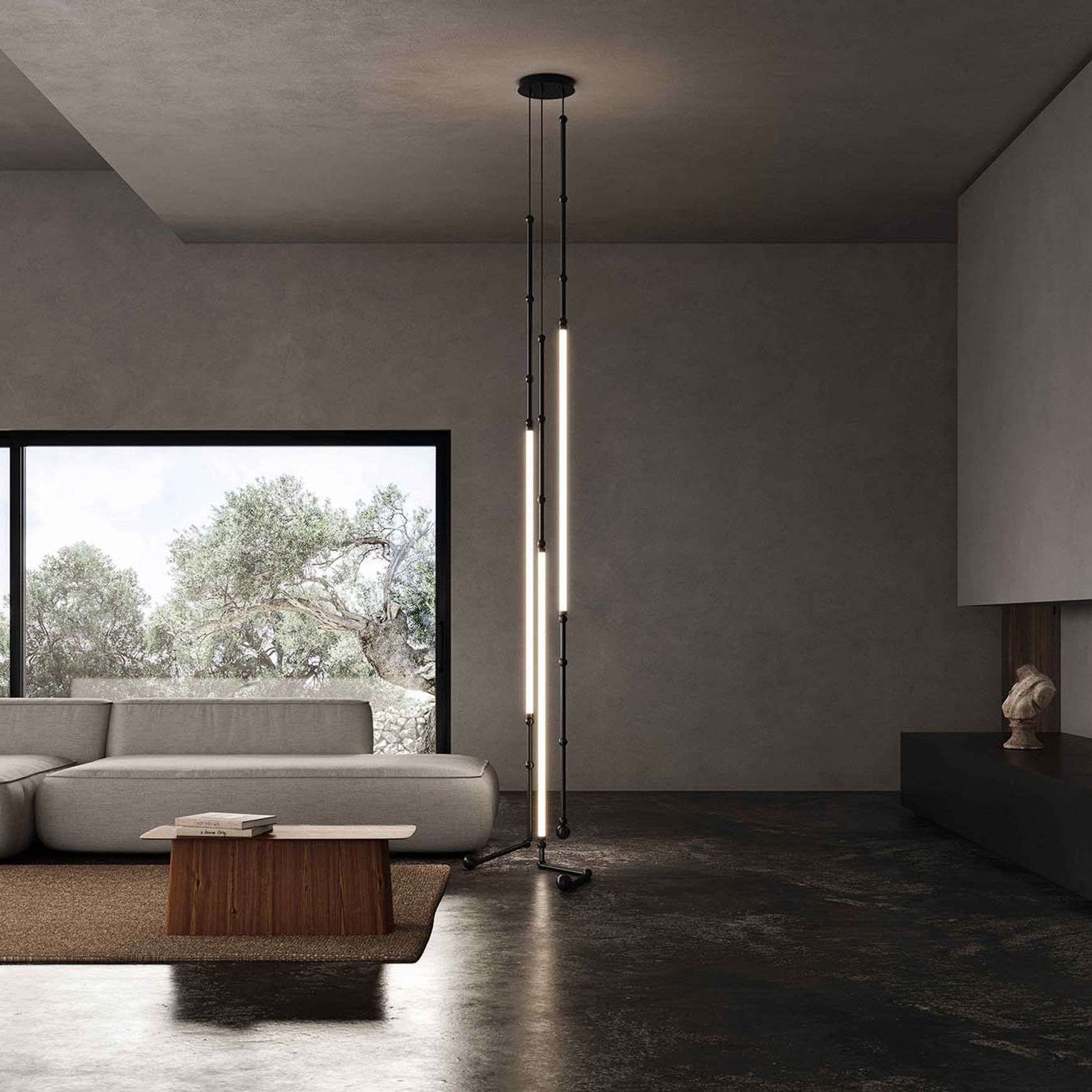 Leda 3lt Pendant Light