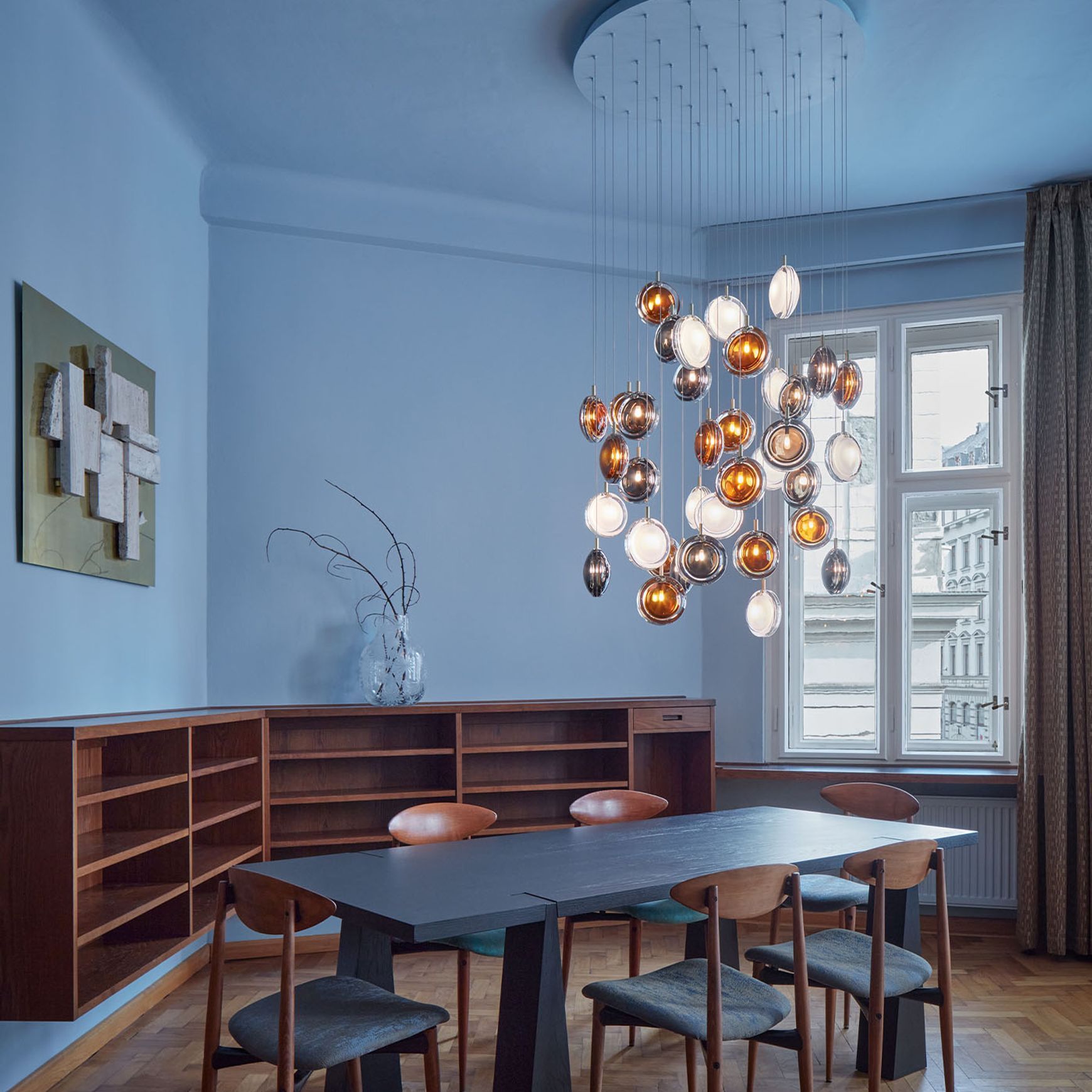 Lens Pendant Light