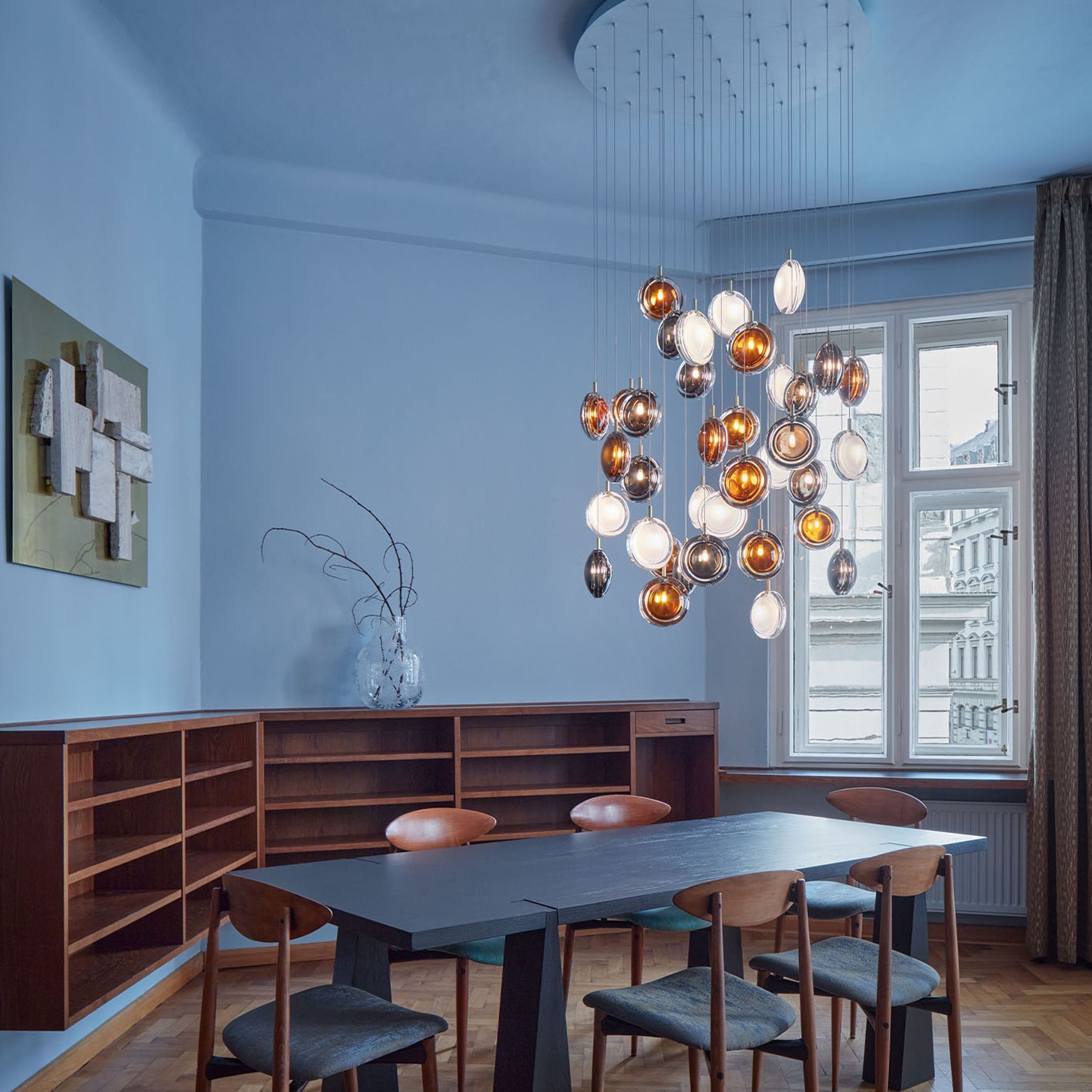 Lens Pendant Light