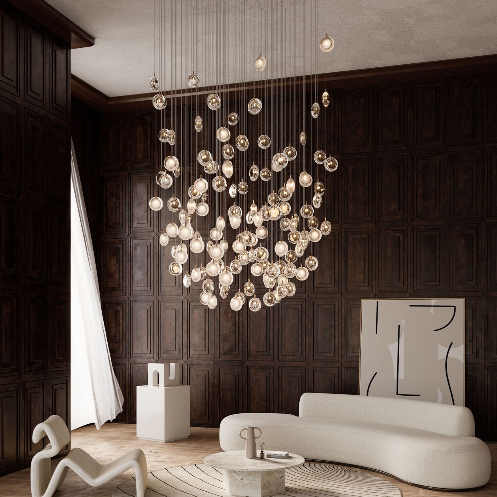 Lens Pendant Light