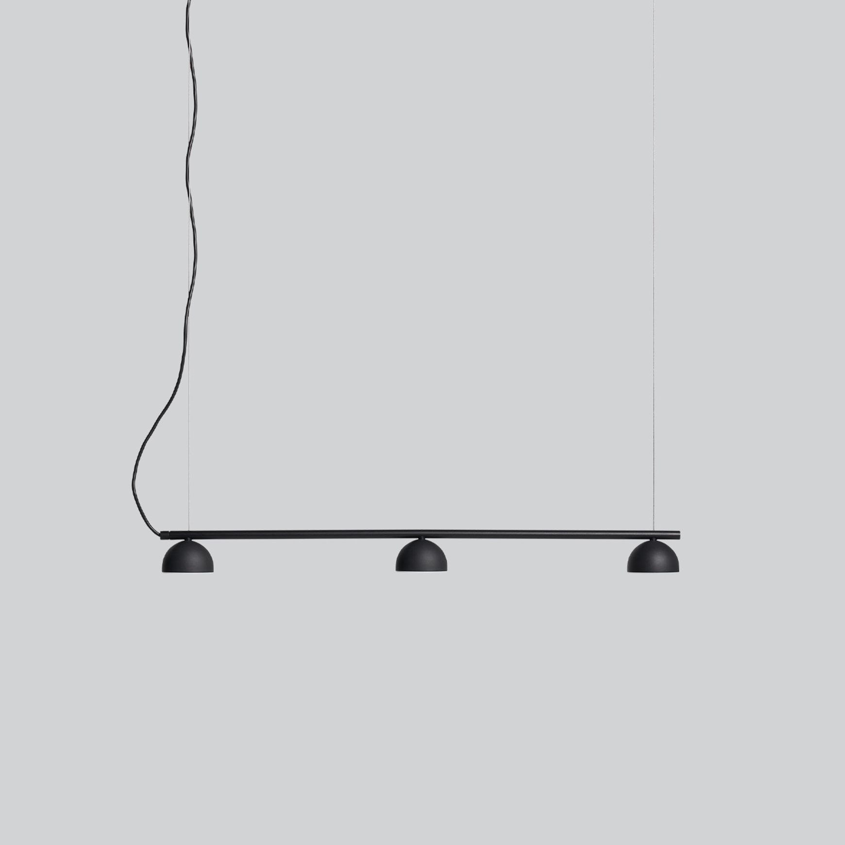 Blush Rail 3lt Pendant Light