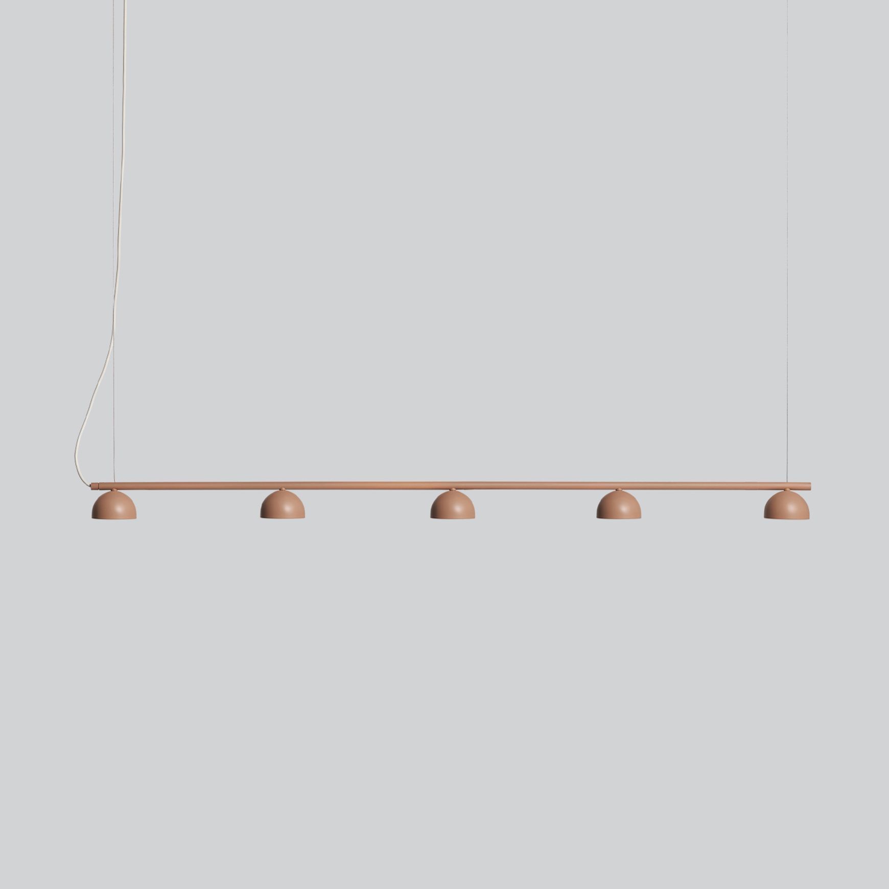 Blush Rail 5lt Pendant Light