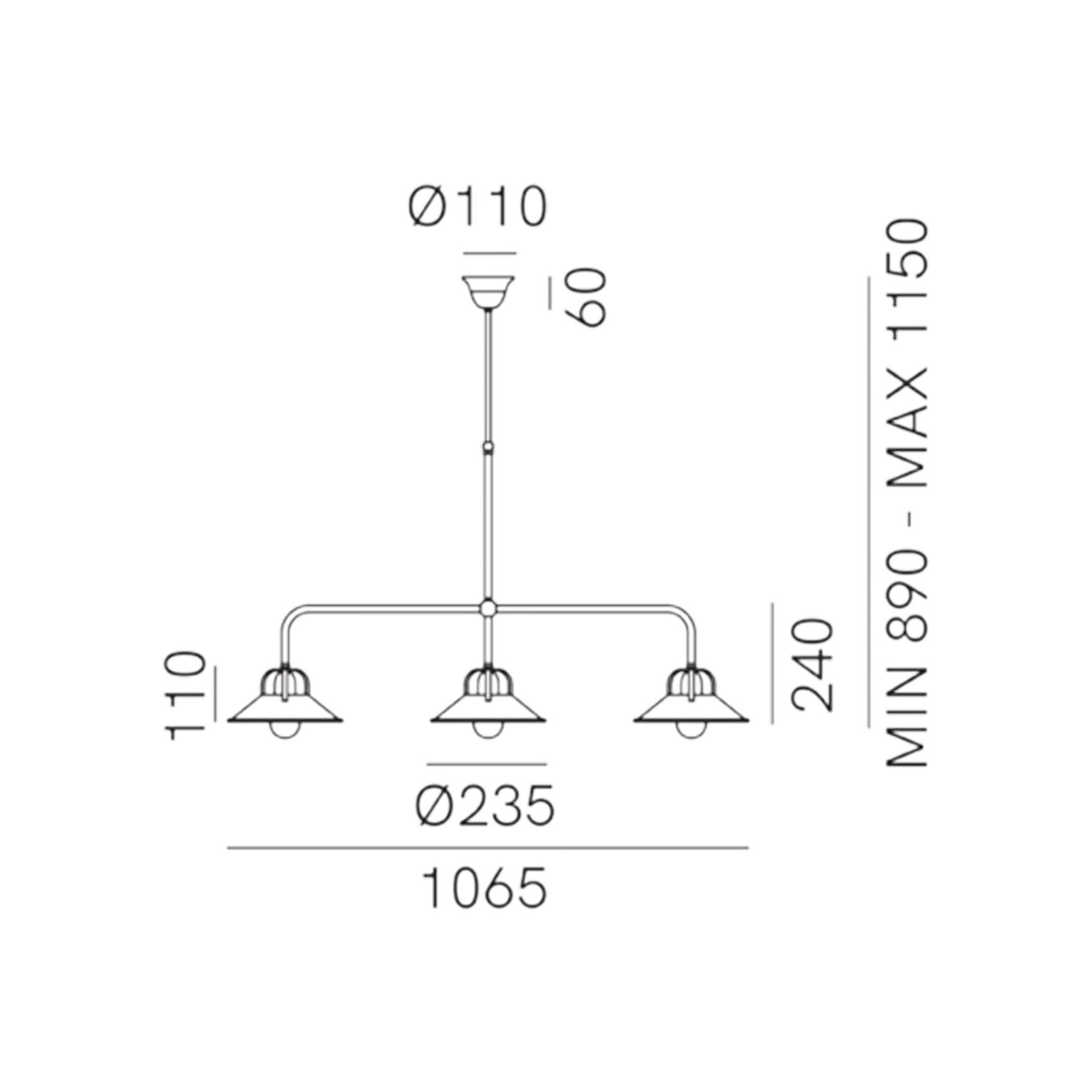 Cascina Suspension Pendant Light