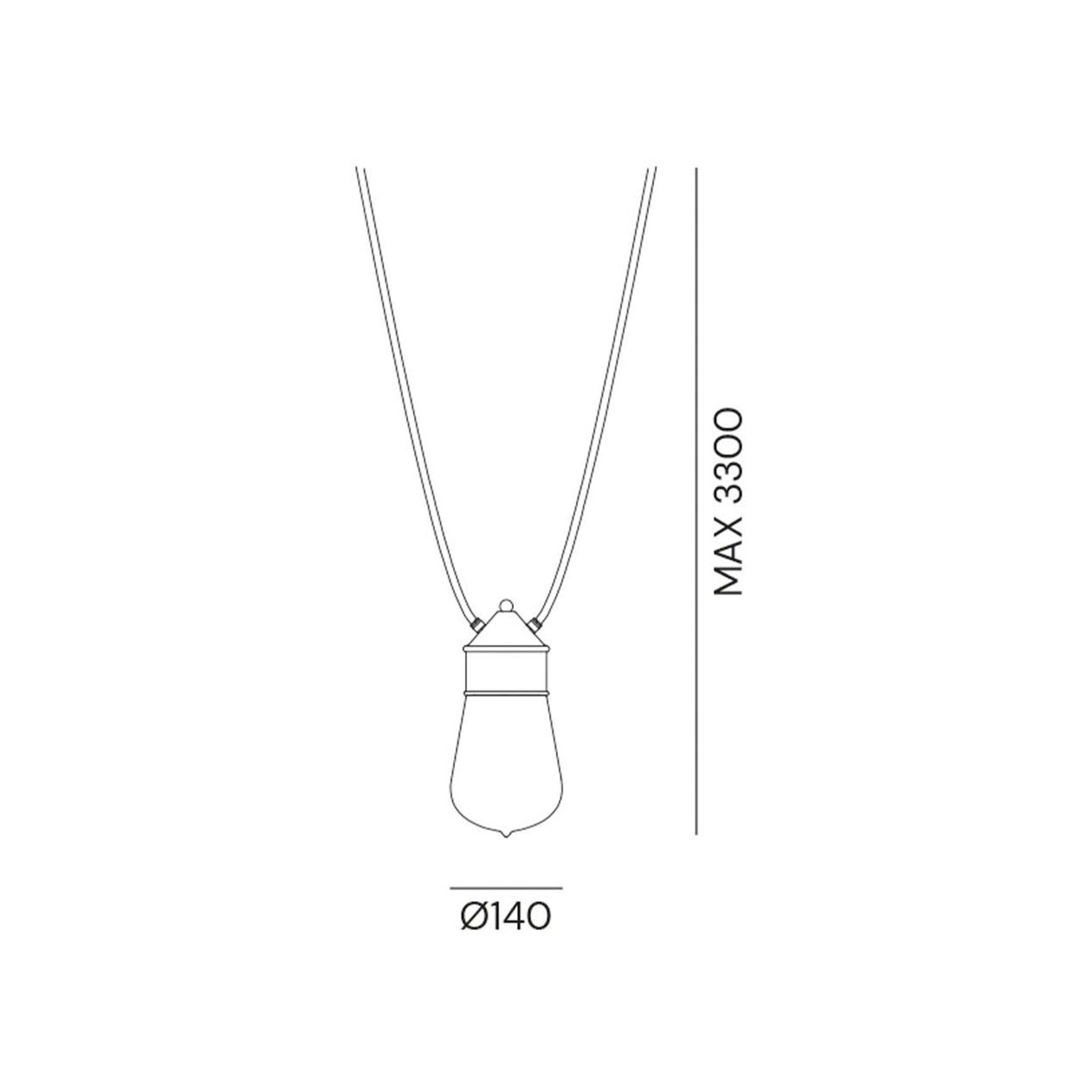 Drop Dual Cable Pendant Light
