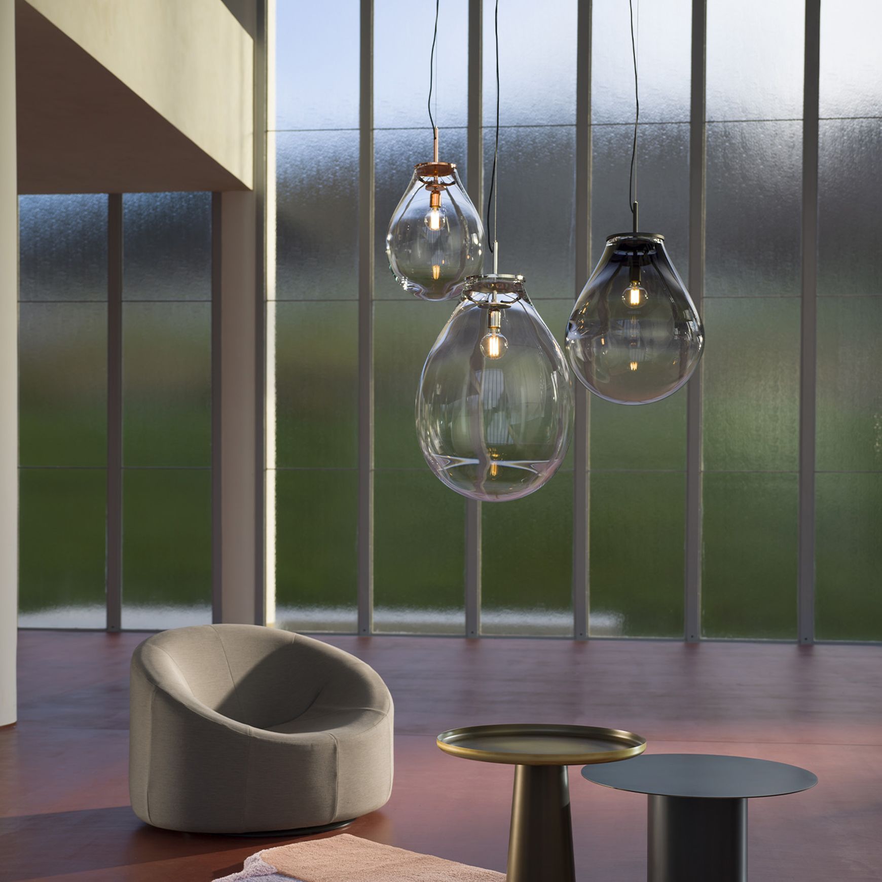 Tim Copper Pendant Light