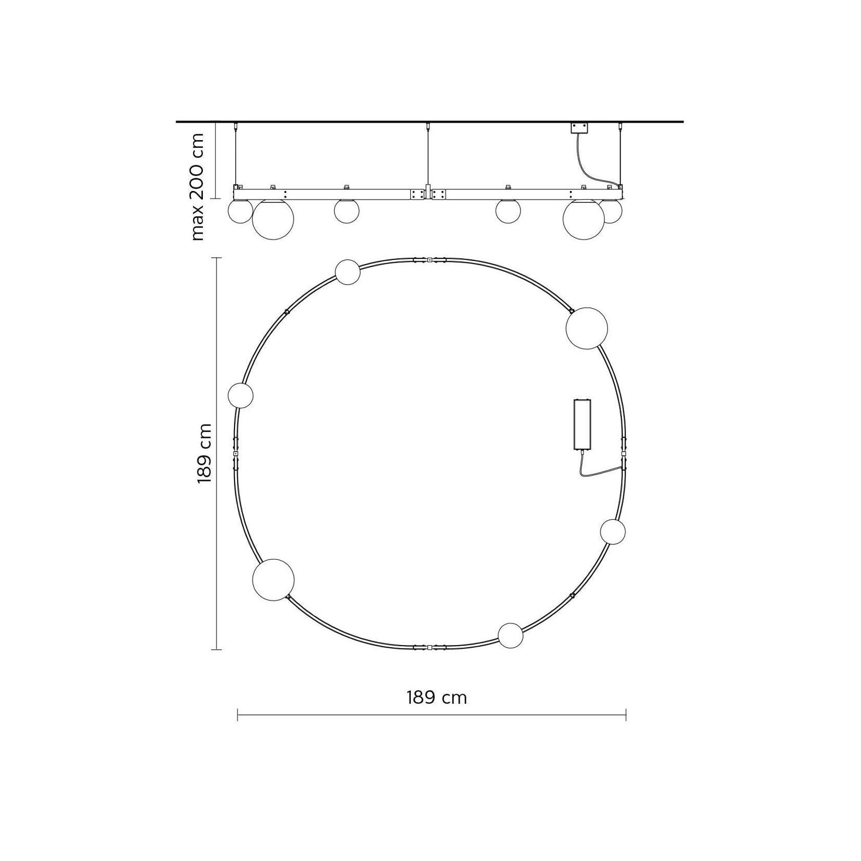 Stant Circular Pendant Light