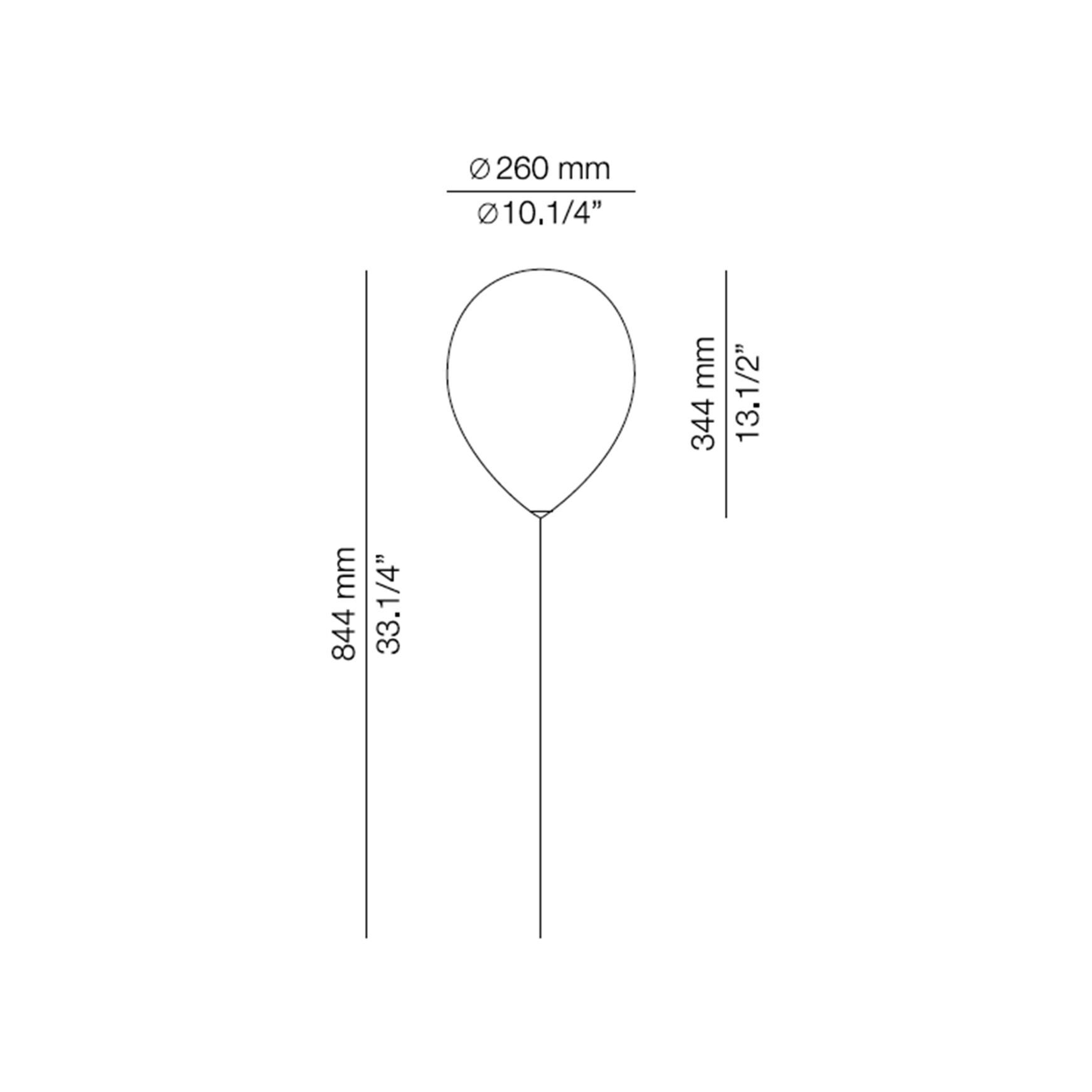 Balloon Wall Light