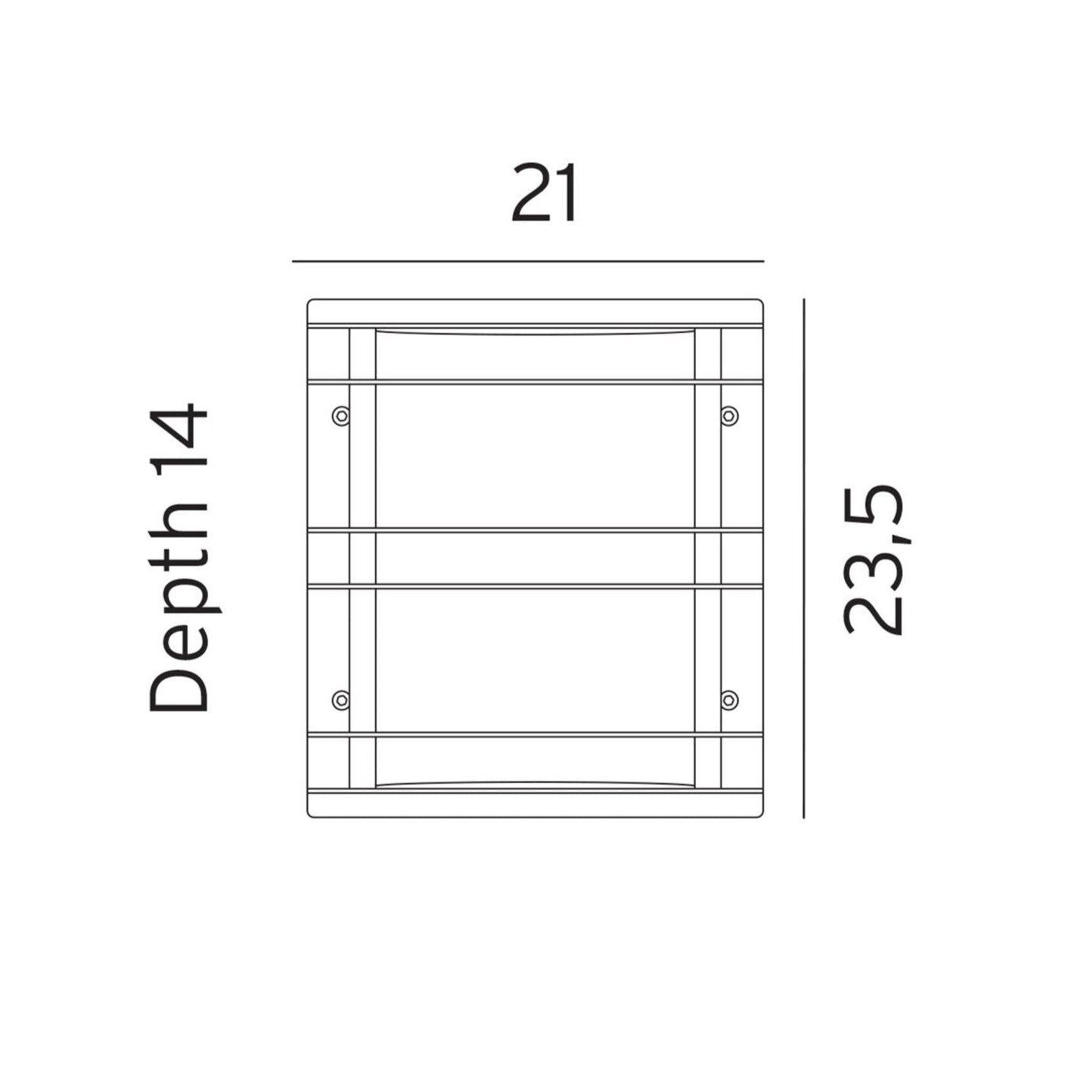 Stockholm Flush Wall Light