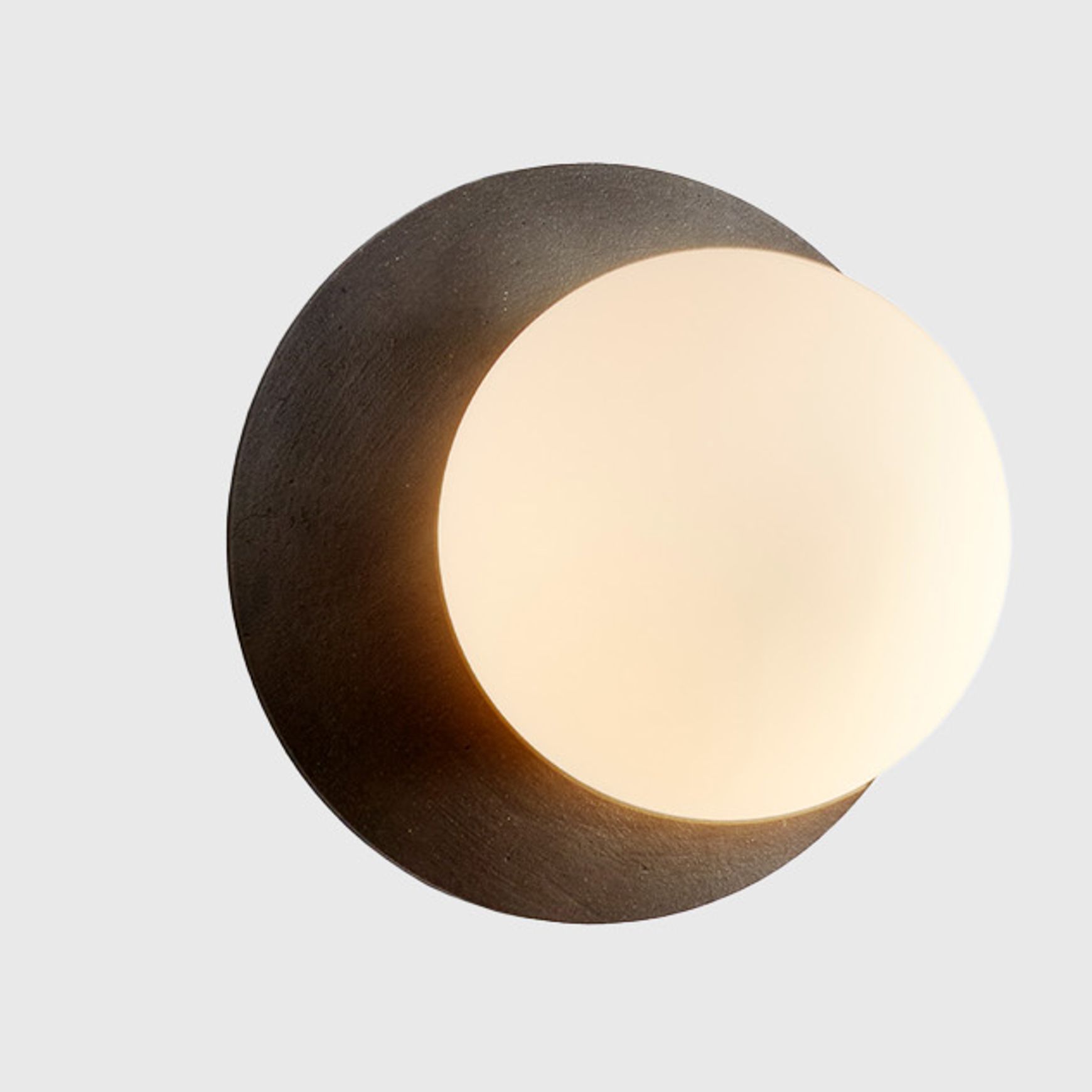Orbit Brass Wall Light