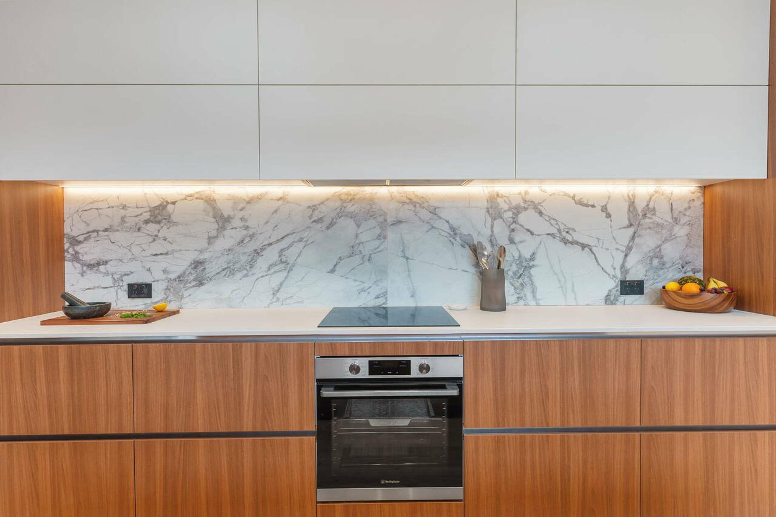 Invisible Light Sat Marble Tile