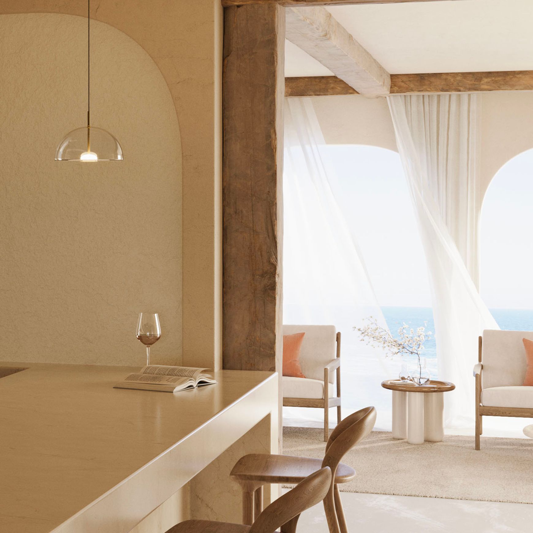 Dome Air Pendant Light