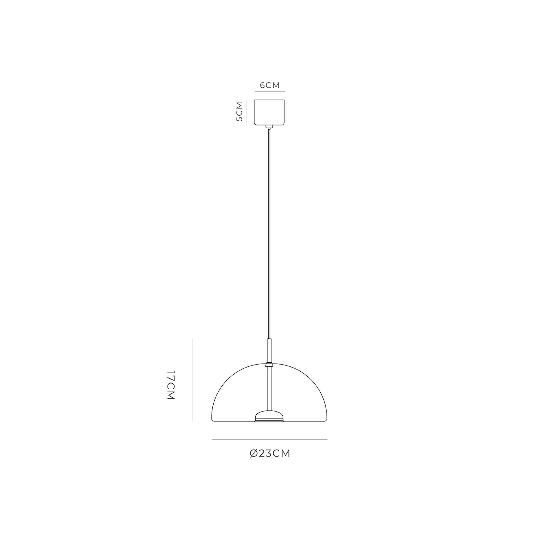 Dome Air Pendant Light