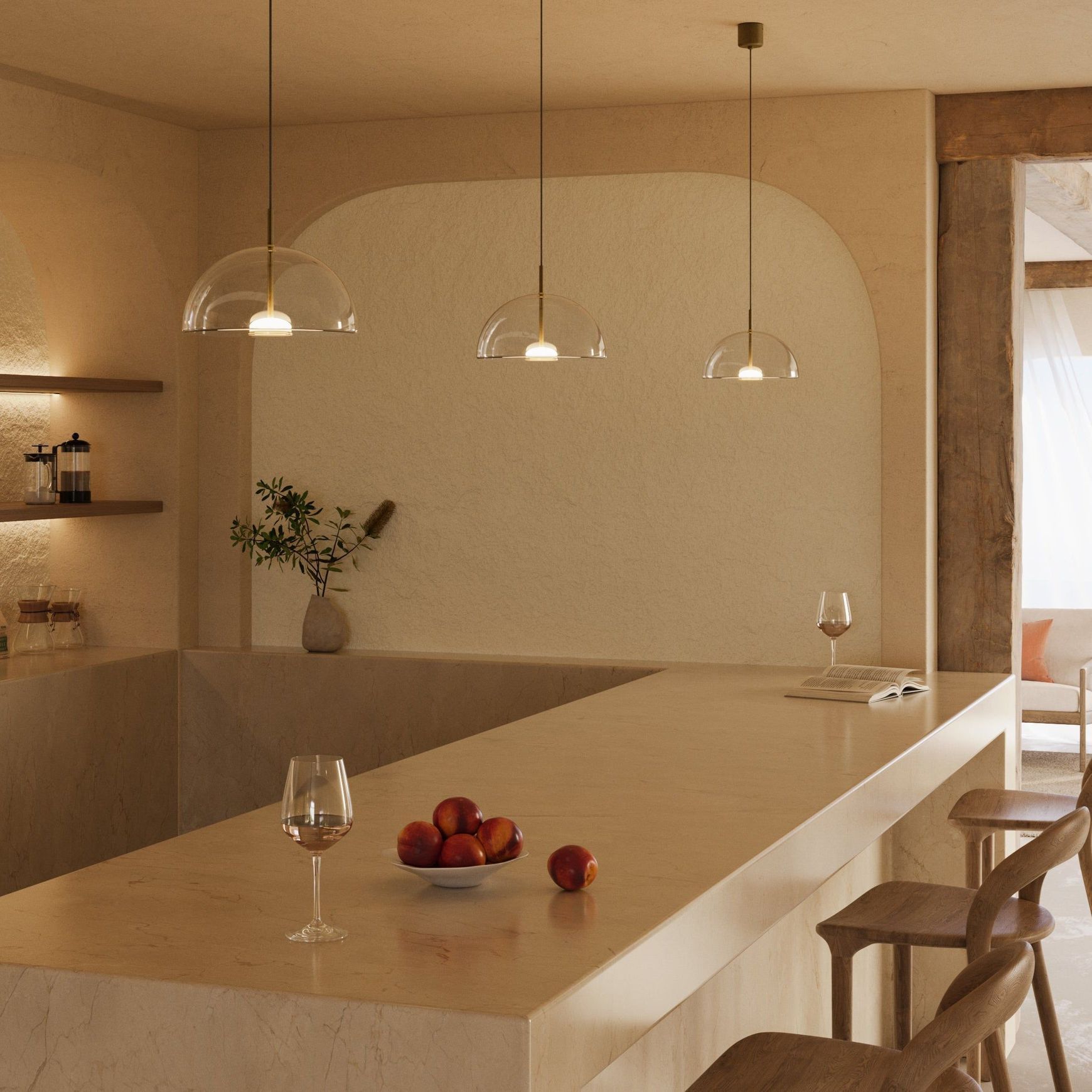 Dome Air Pendant Light