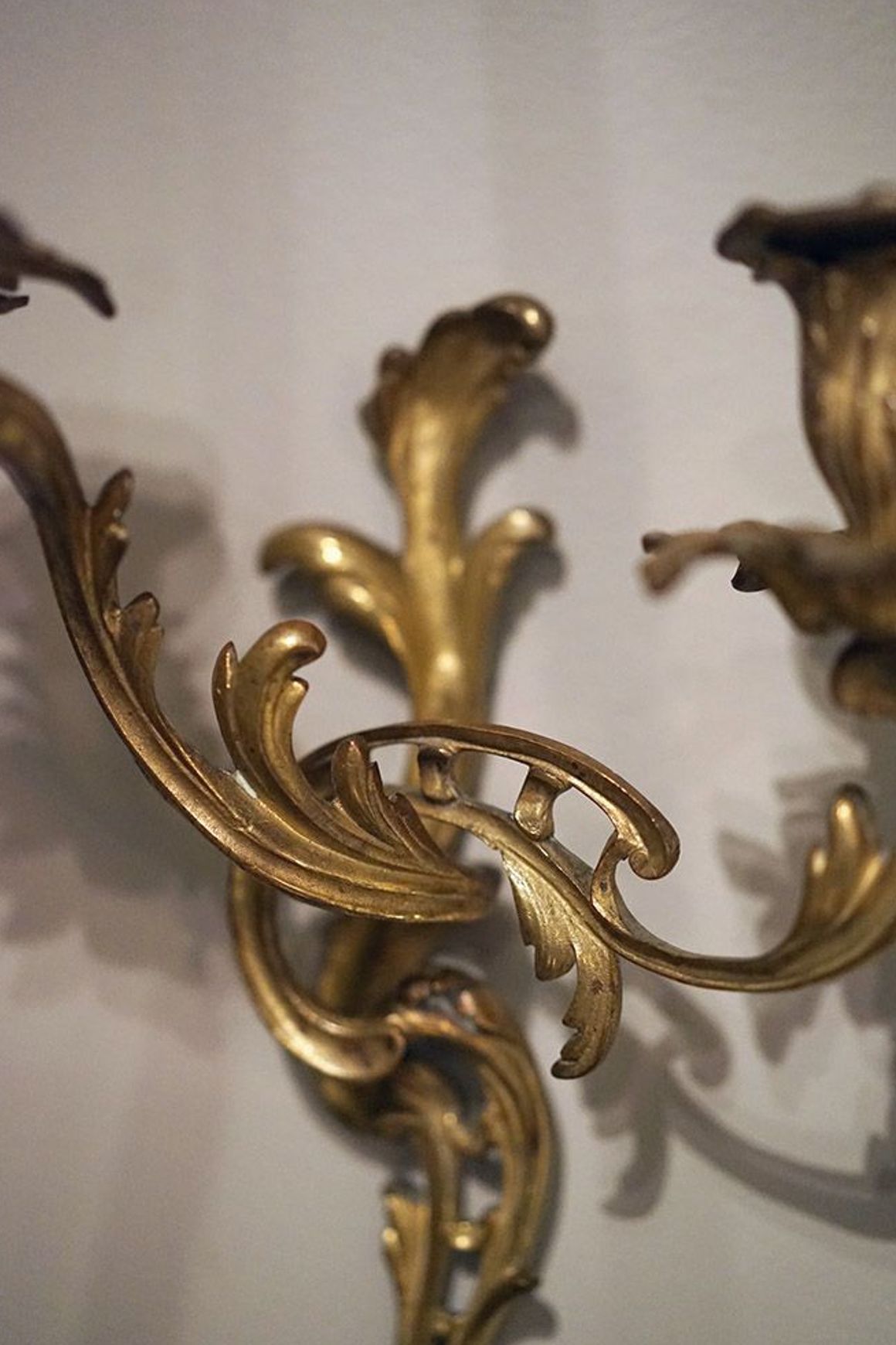 French Louis XV Wall Sconces (Pair)