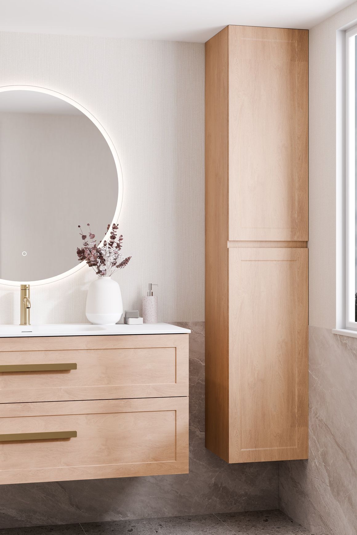 Lineare Loft Tower Cabinet