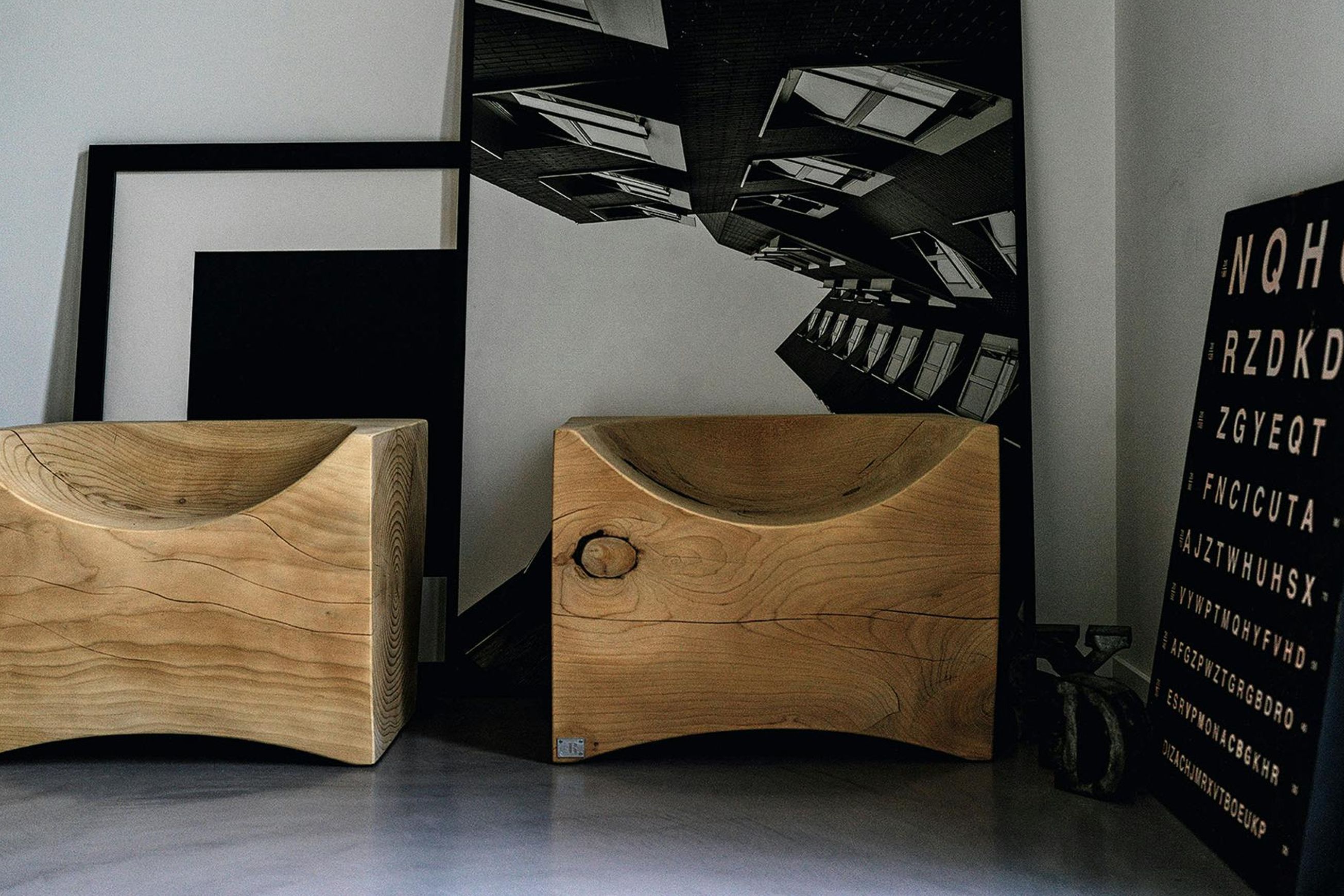 Log Outdoor Armchair