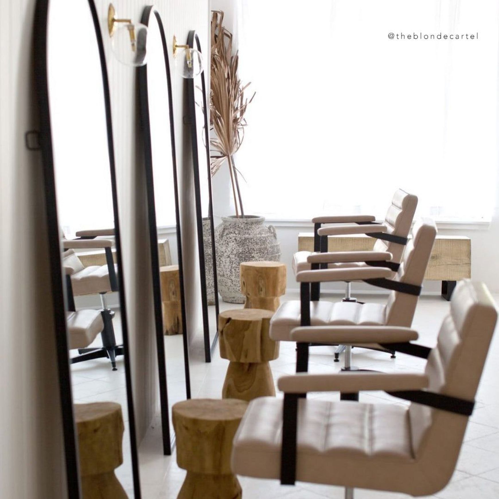 Maia Bulb Tree Stump Stool