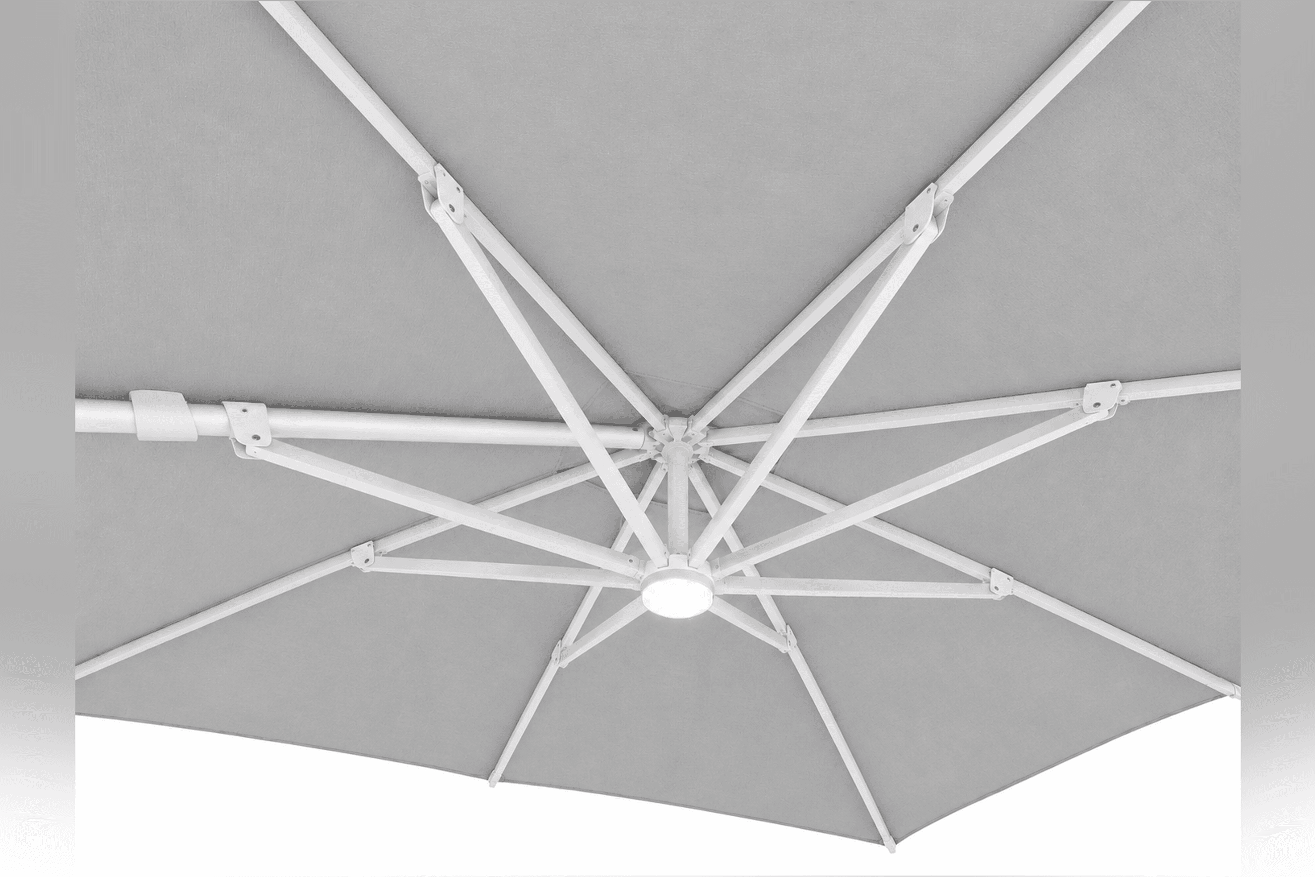 Malibu Cantilever Umbrella Lead Chine 2.5M