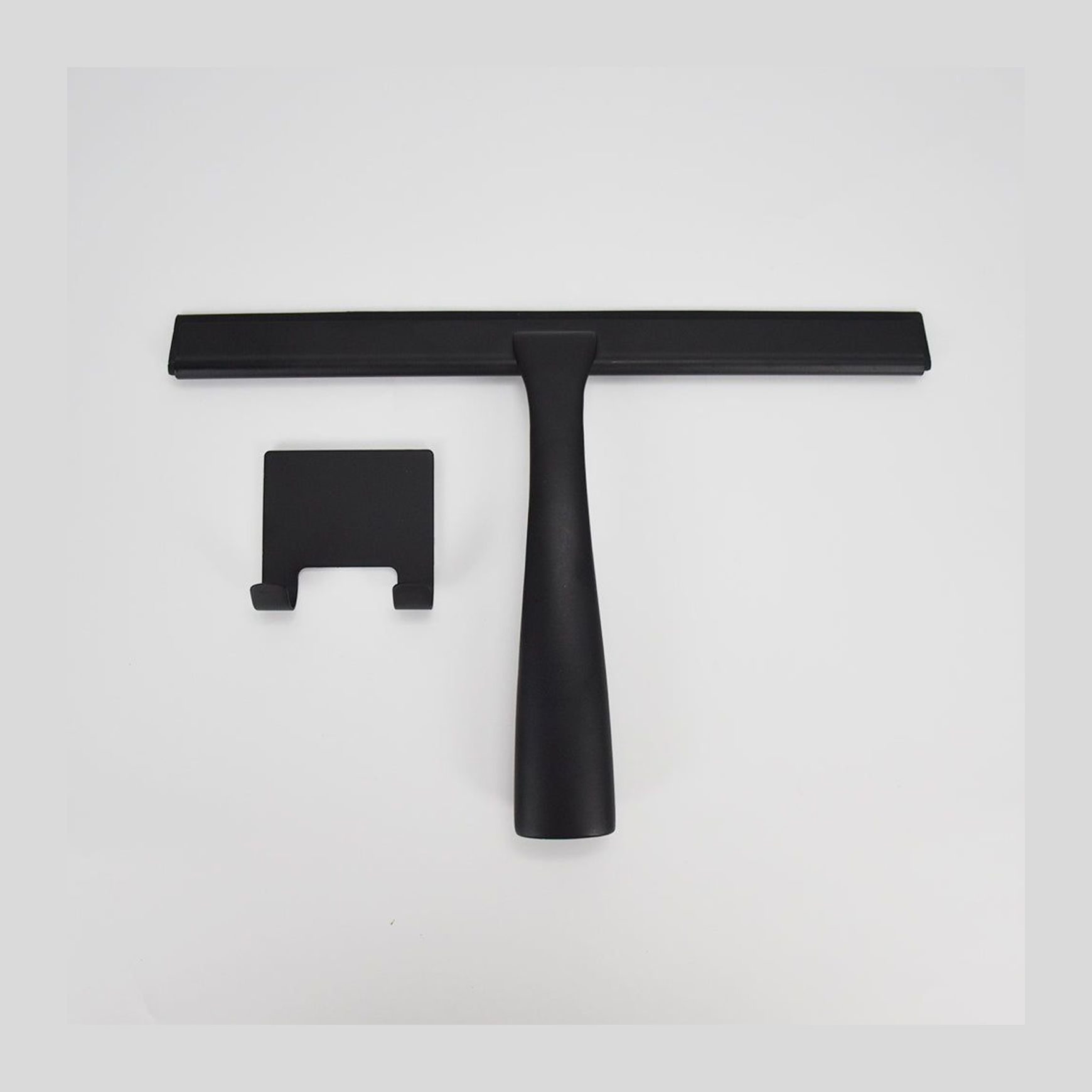 Shower Glass Wiper & Holder