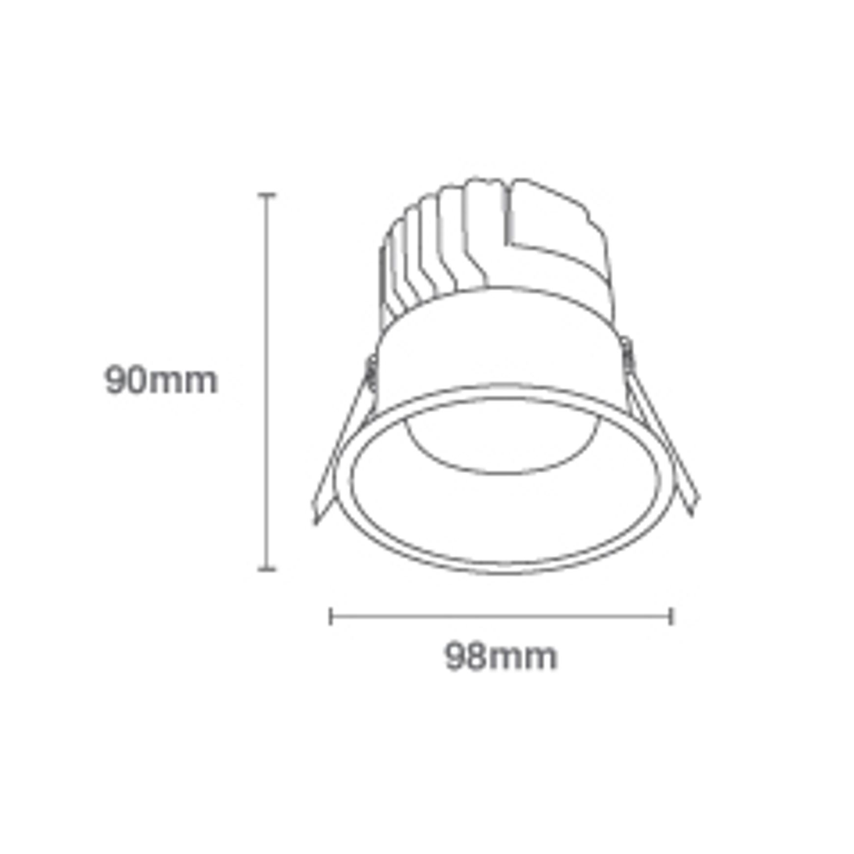 Minimal B 14W Fixed Downlight