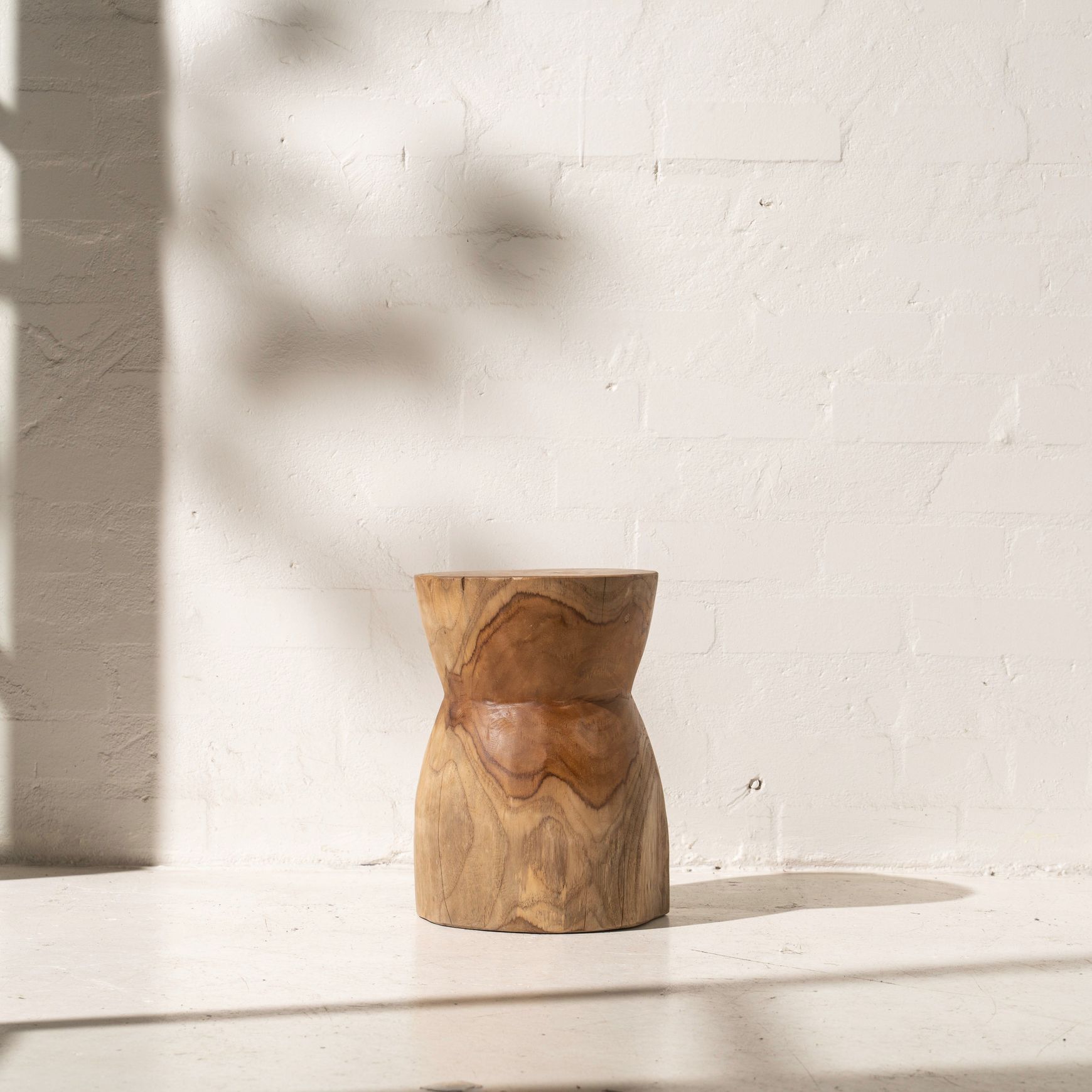 Nail Head Tree Stump Stool