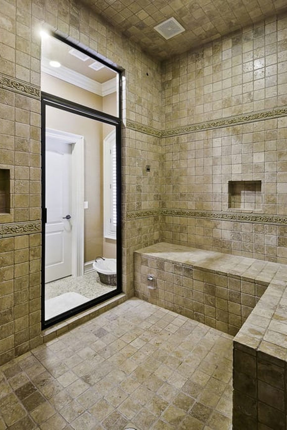 Noce Travertine Cobblestones